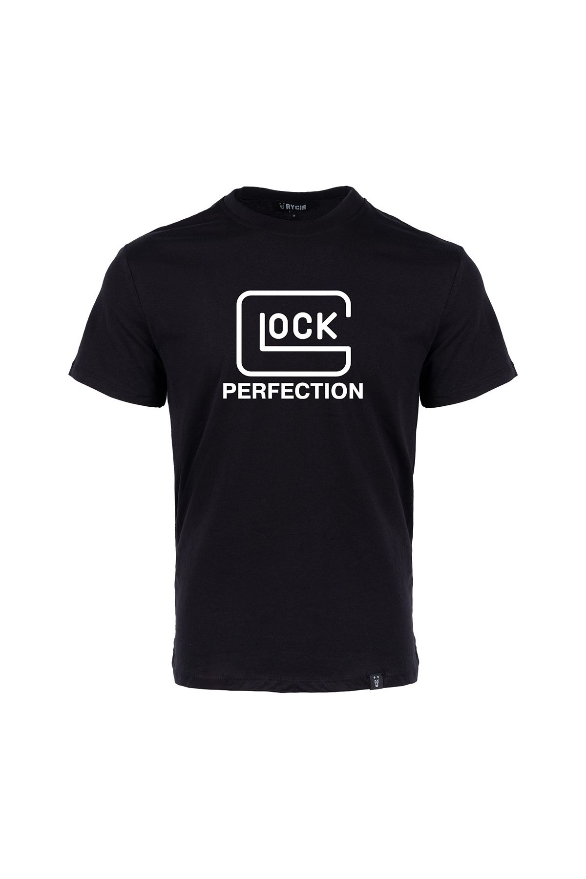 Aygır Glock Perfection Baskılı Tişört Siyah