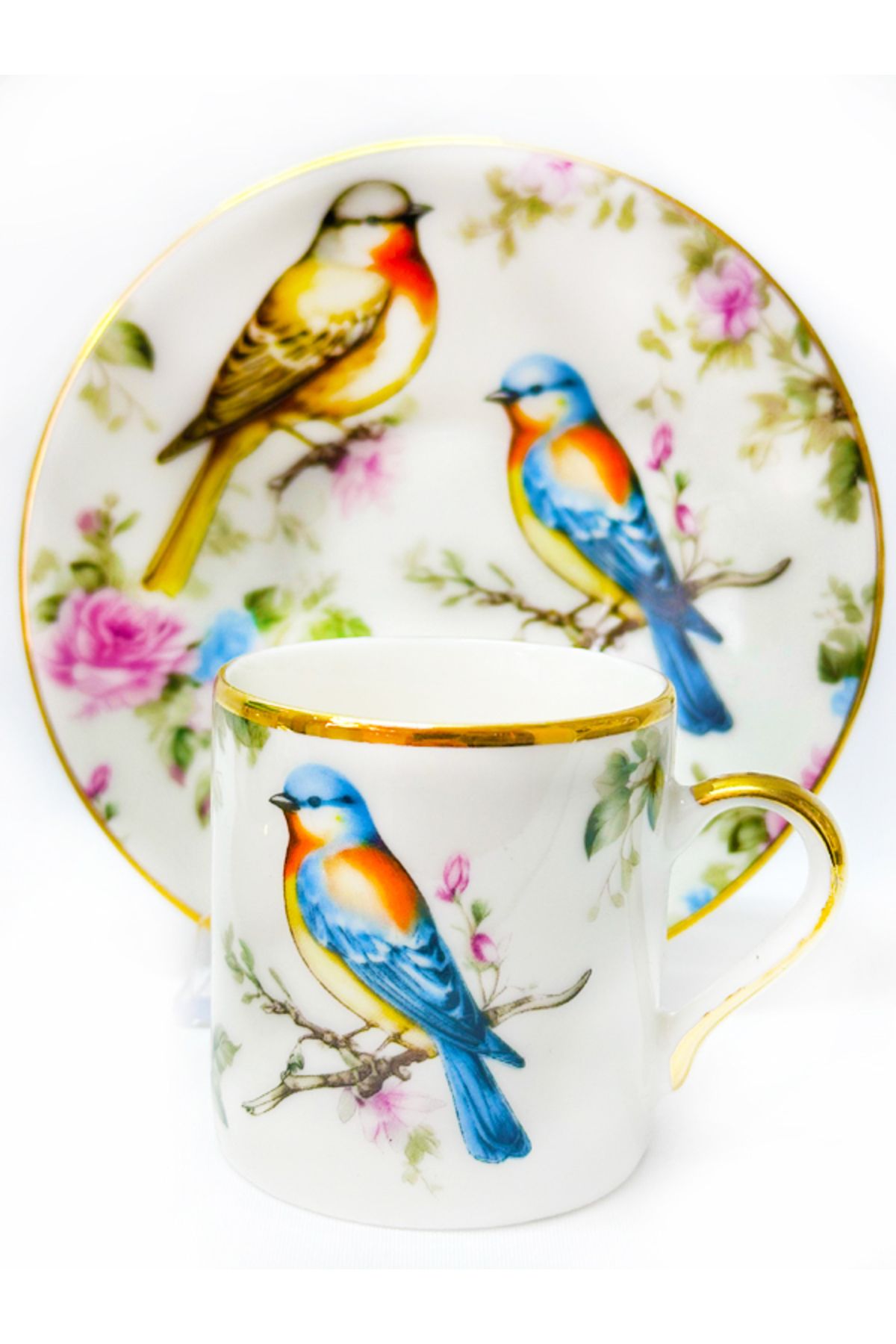 Bigatti 2 KİŞİLİK BIRD KAHVE FİNCAN TAKIMI