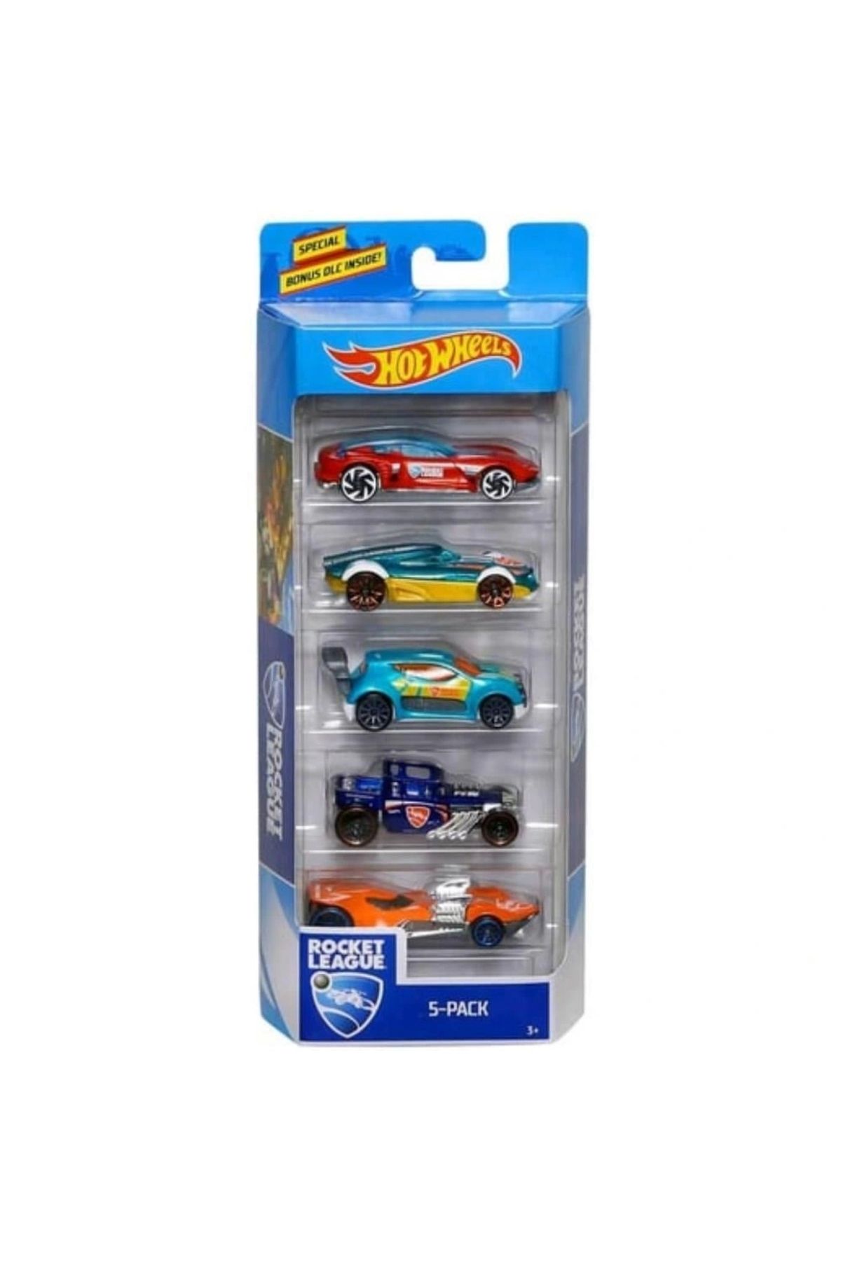 Tolzan -TOPLU - HOTWHEELS 5LI ARABA SETI