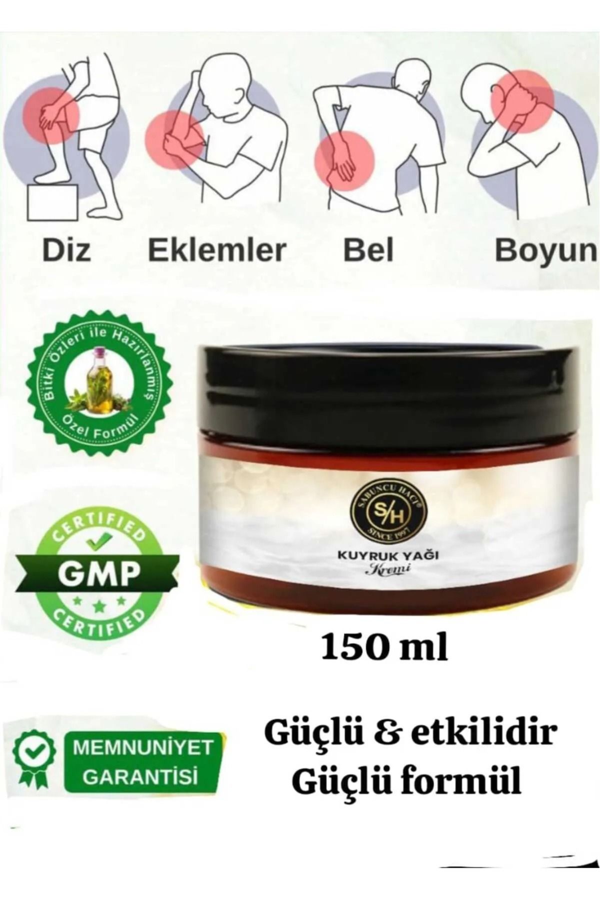 Home Orijinal Kuyruk Yağı Kremi ( Ibni-i Sina ) Formülüyle 150 ml