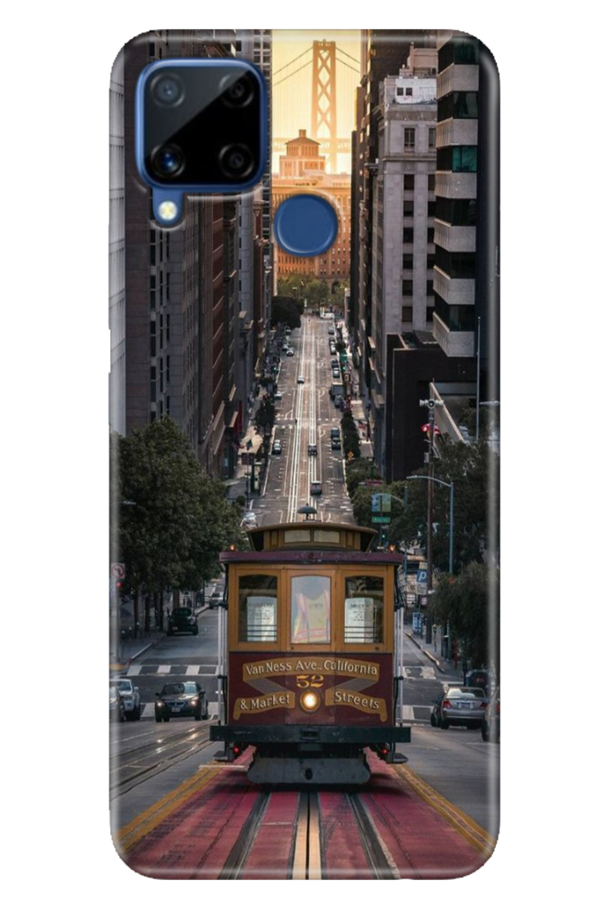 Realme C15 Sheath Pattern Silicone Color TPU UV California