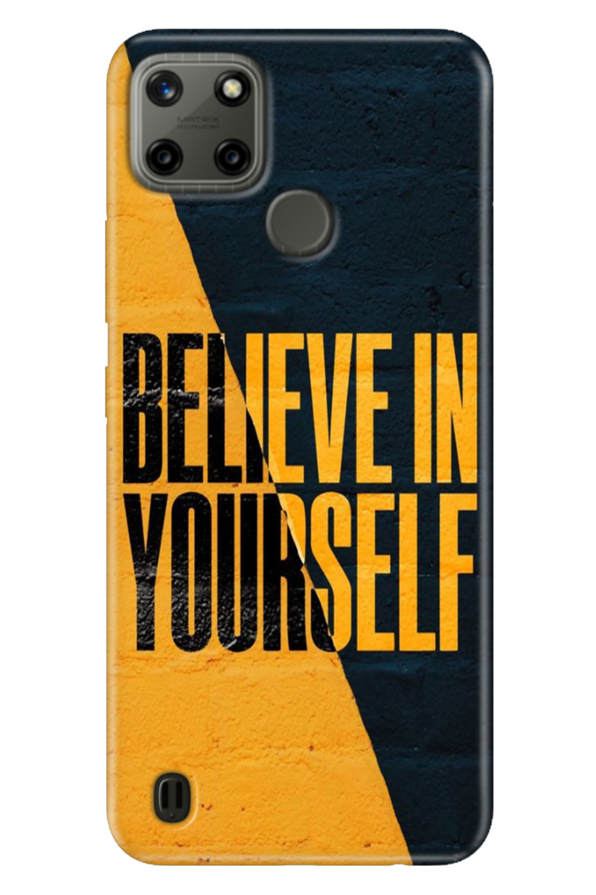Realme C21Y - Realme C25Y Case Colorful TPU UV Printed Patterned Silicone Yourself
