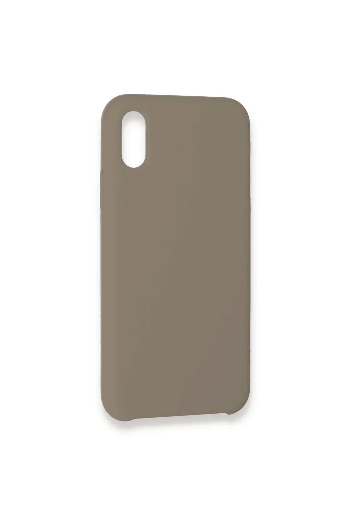 NewFace iPhone XS Max  uyumluKılıf Lansman Legant Silikon - Bej BSTMY