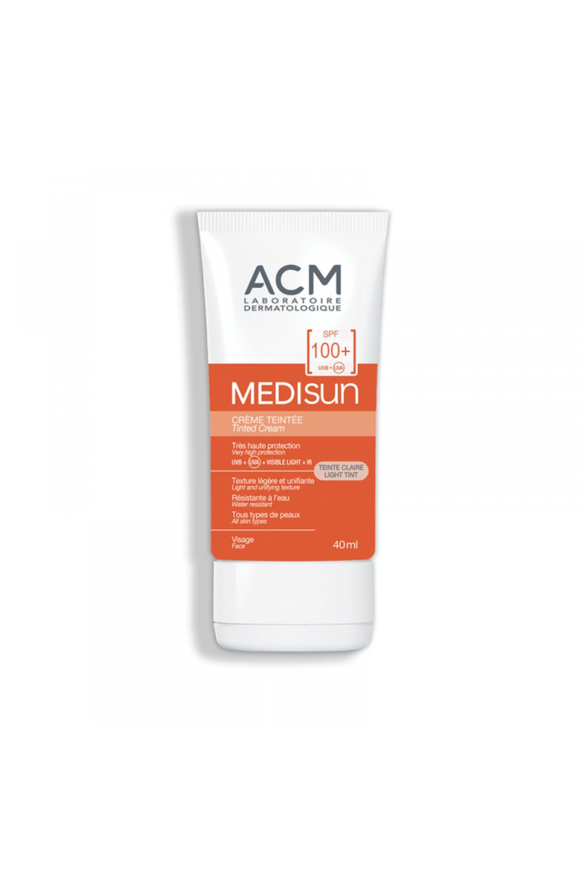 ACM-Medisun Tinted Cream SPF 100+, 40 ml 1