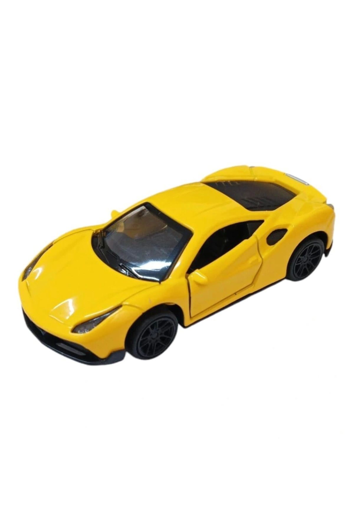 Tolzan Çek Bırak Metal Araba - 4311B - Sarı