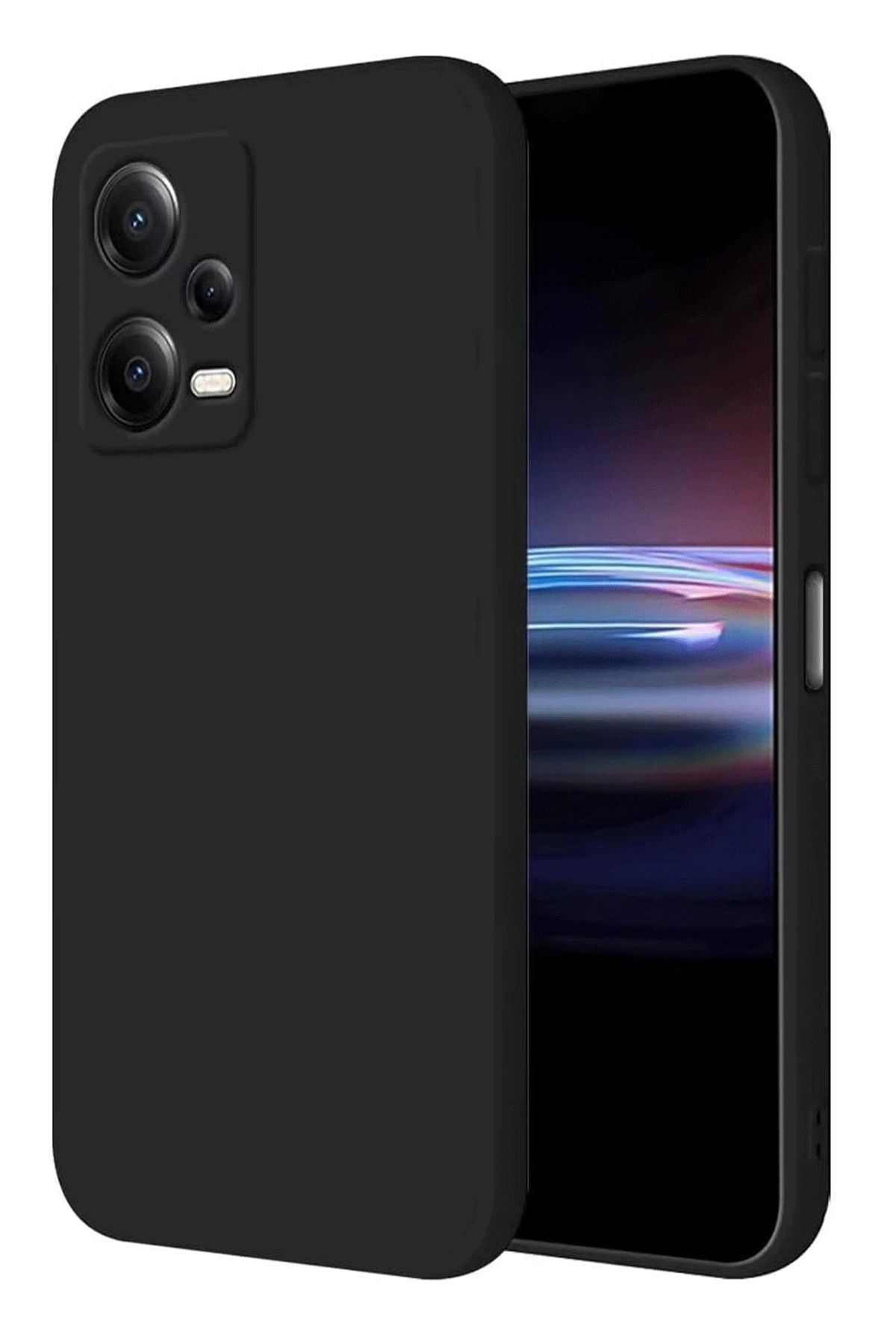 NewFace Xiaomi Poco X5 5G Kılıf First Silikon - Siyah NRMSA