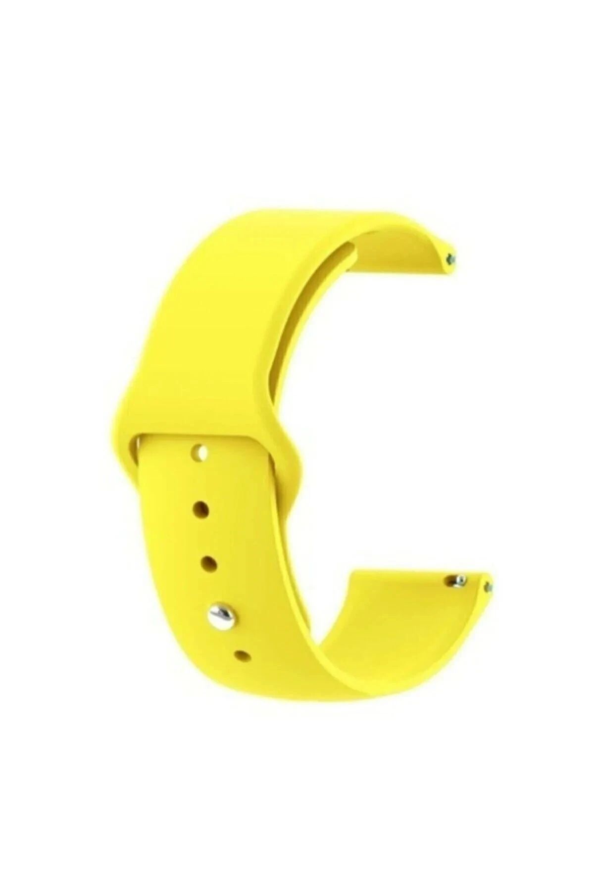 NewFace Huawei GT4 41mm 18mm Klasik Kordon - Sarı BSTMY