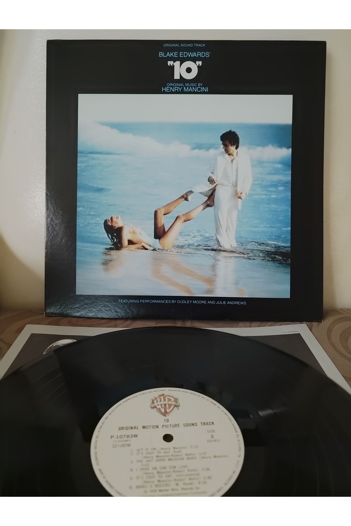 Plakperest HENRY MANCINI - ’’10’’ - Soundtrack - 1979 Japonya Basım LP Plak 2.EL