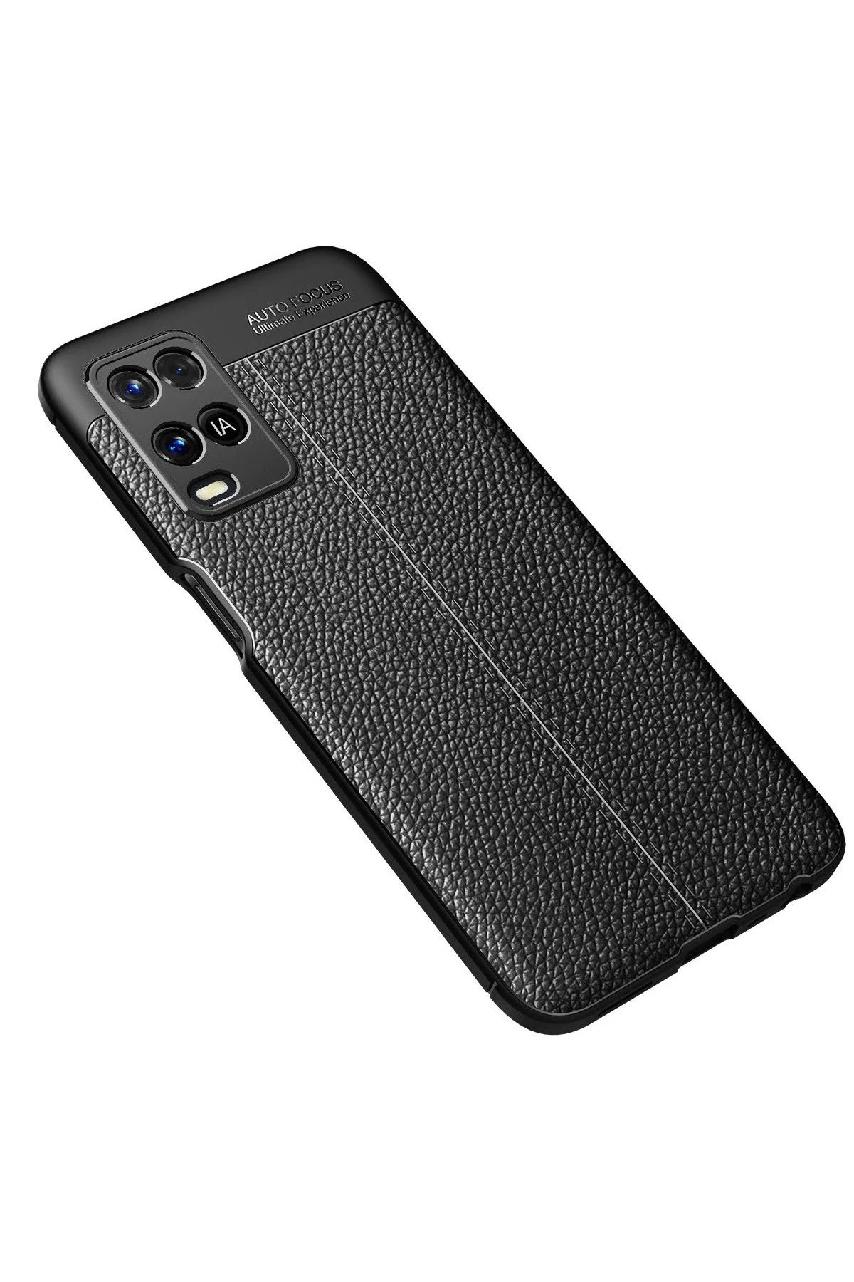 NewFace A54 4G Kılıf Auto Focus Kapak - Siyah WLZOR