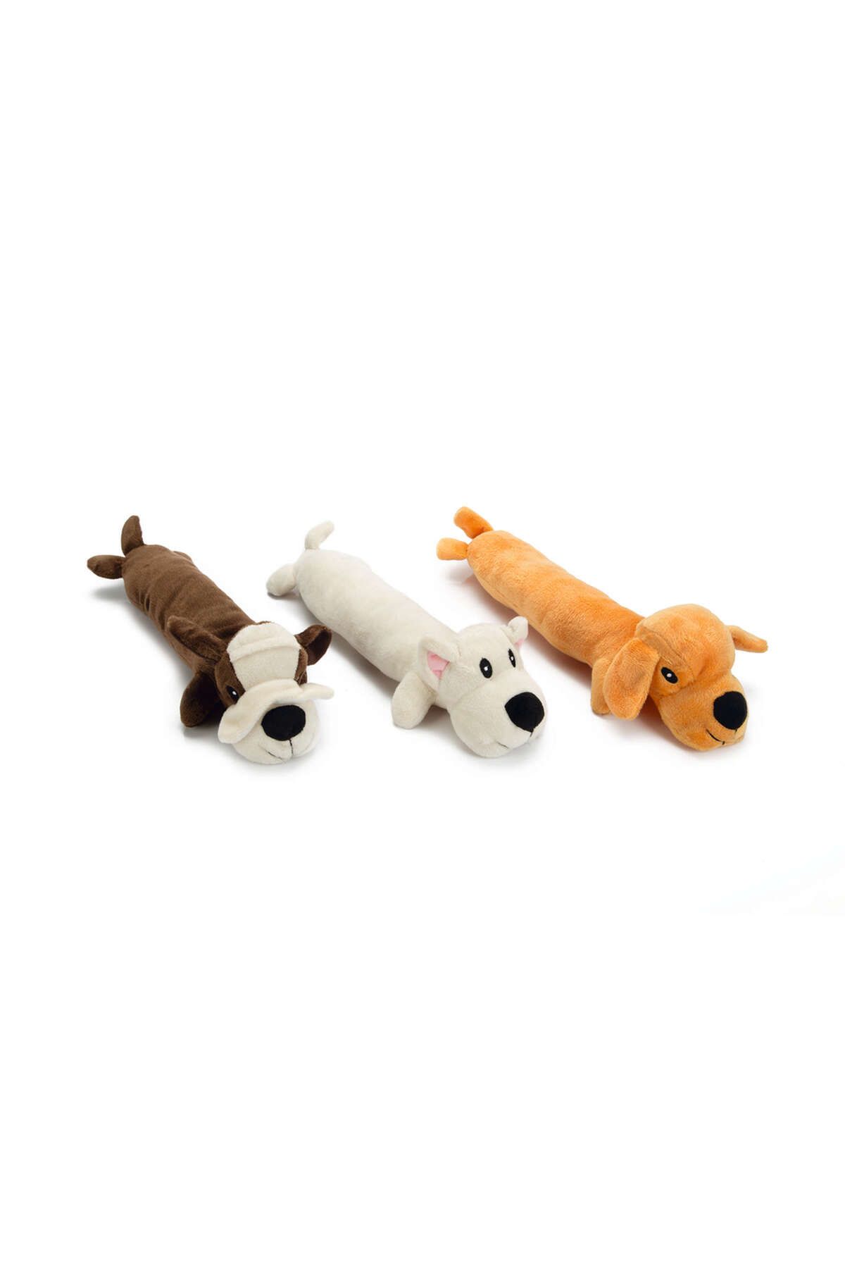 Beeztees Köpek Oyuncağı, Sesli, Köpek, Peluş, Çeşitli Renklerde, 32x11x7cm SVLRS