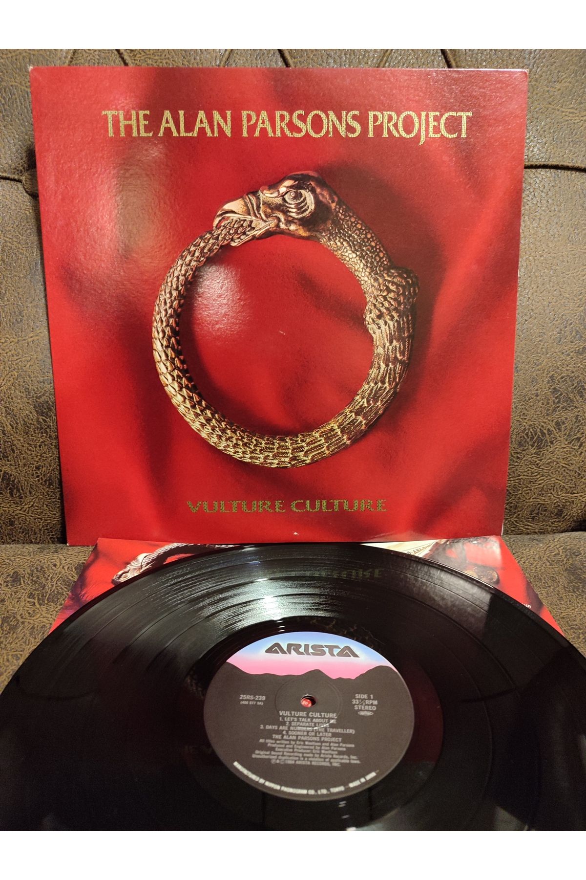 Plakperest ALAN PARSONS PROJECT - Vulture Culture - 1985 Japonya Basım Plak Albüm 2.EL