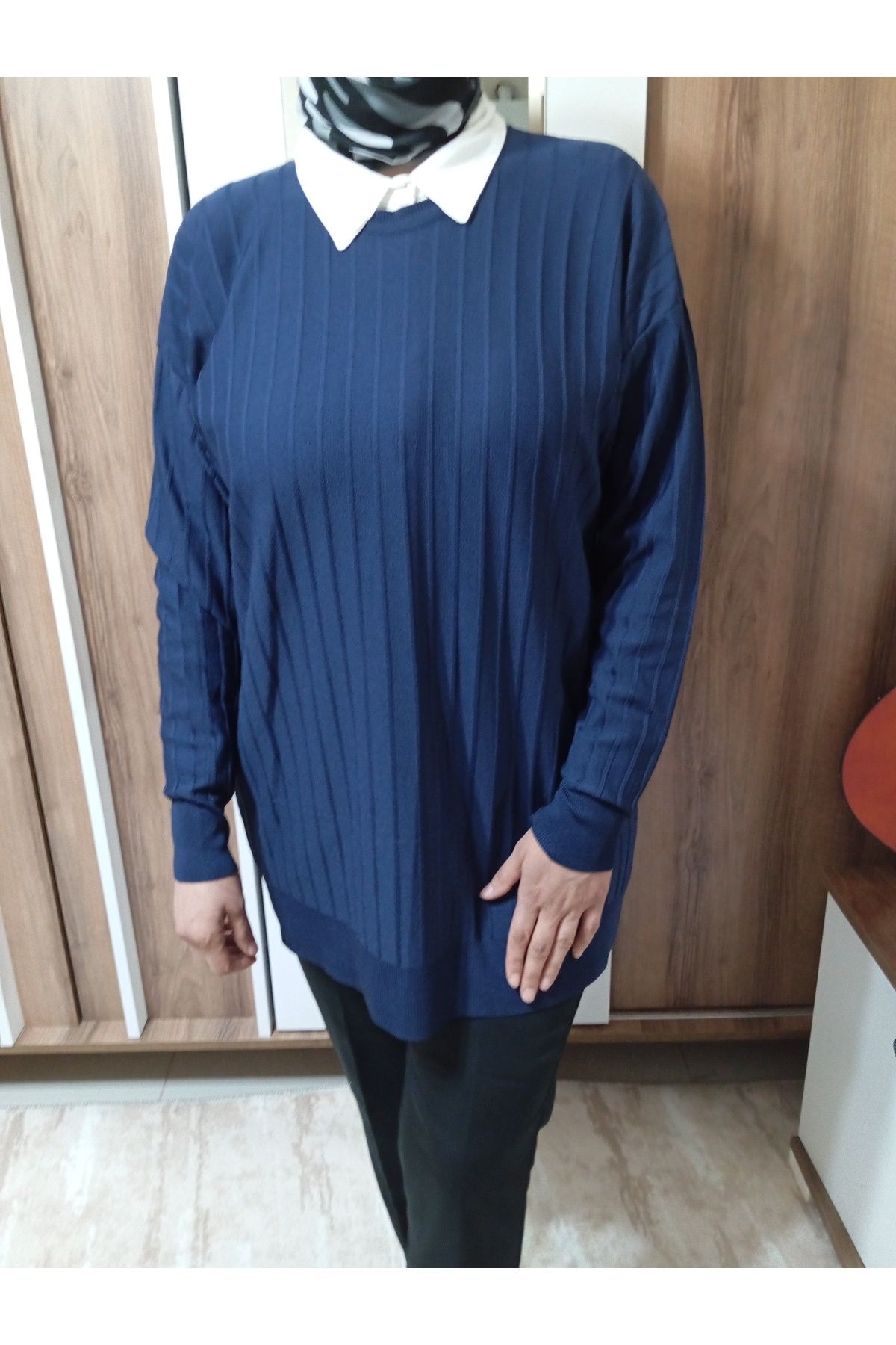 Jose Clothing İnce Tesettür Triko Bluz