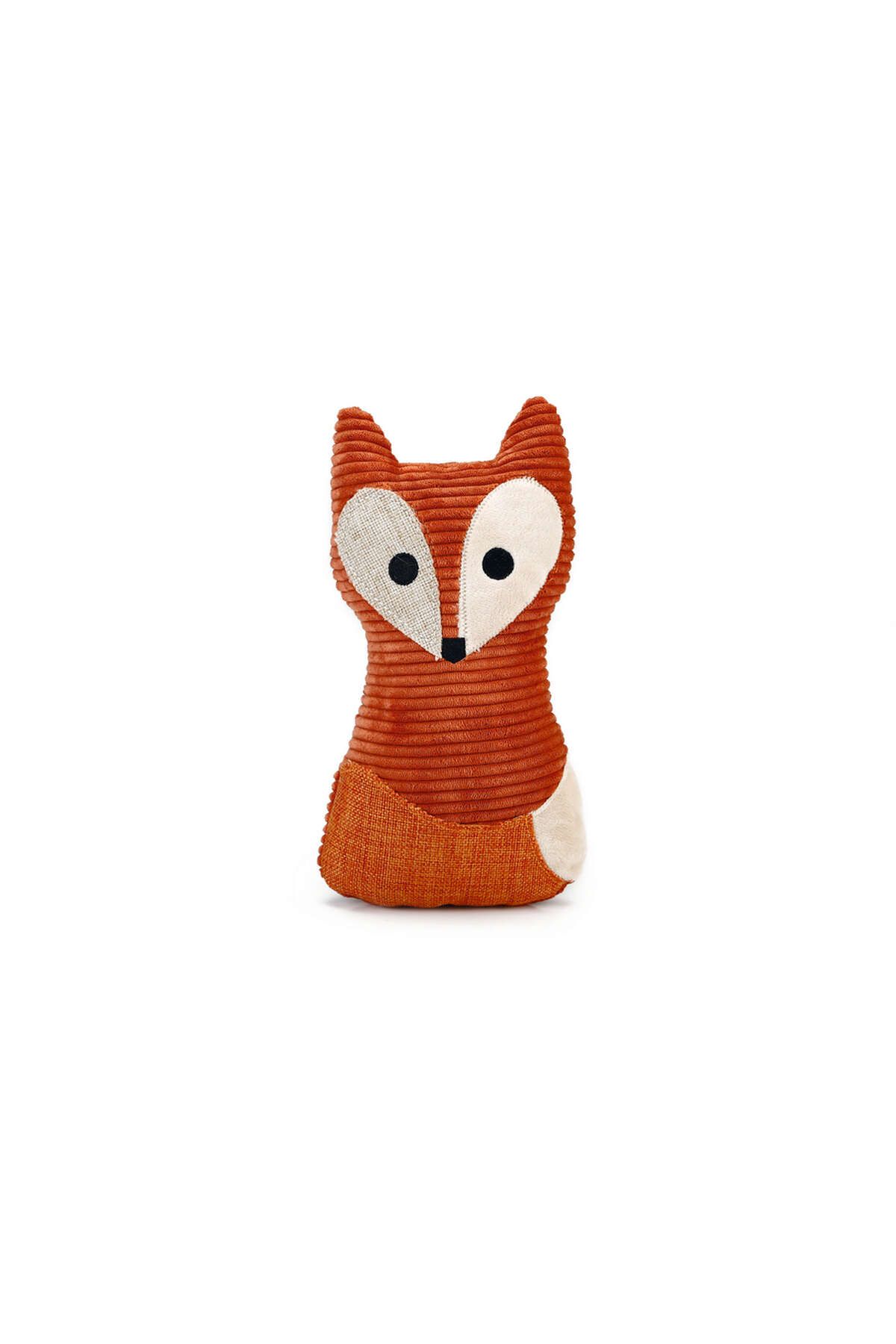 Beeztees DBL Köpek Oyuncağı, Sesli, Tilki, Peluş, Turuncu, 25,5cm GLSTD