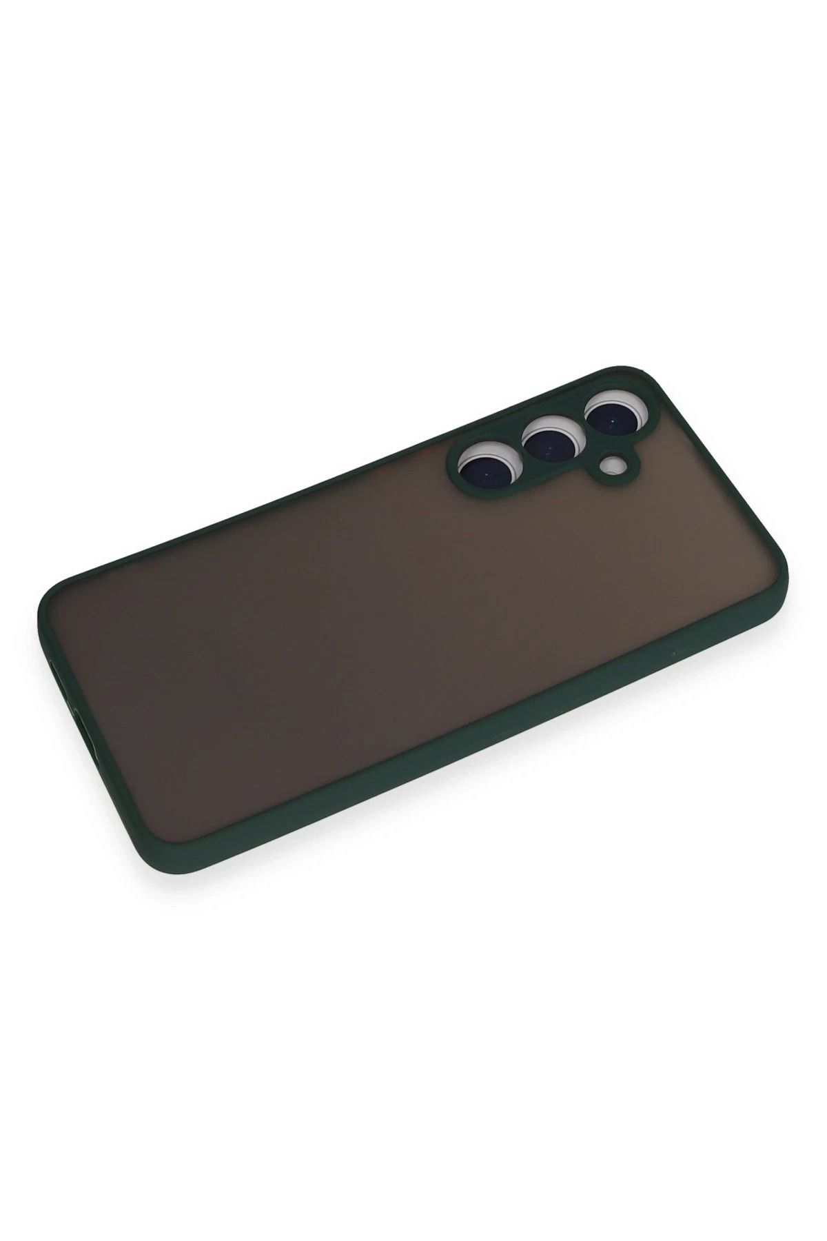NewFace Samsung Galaxy S24 Kılıf Montreal Silikon Kapak - Yeşil GLSTD