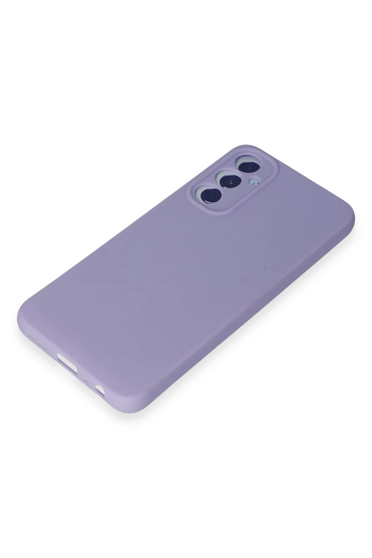 NewFace Samsung Galaxy A05S Kılıf First Silikon - Lila SVLRS
