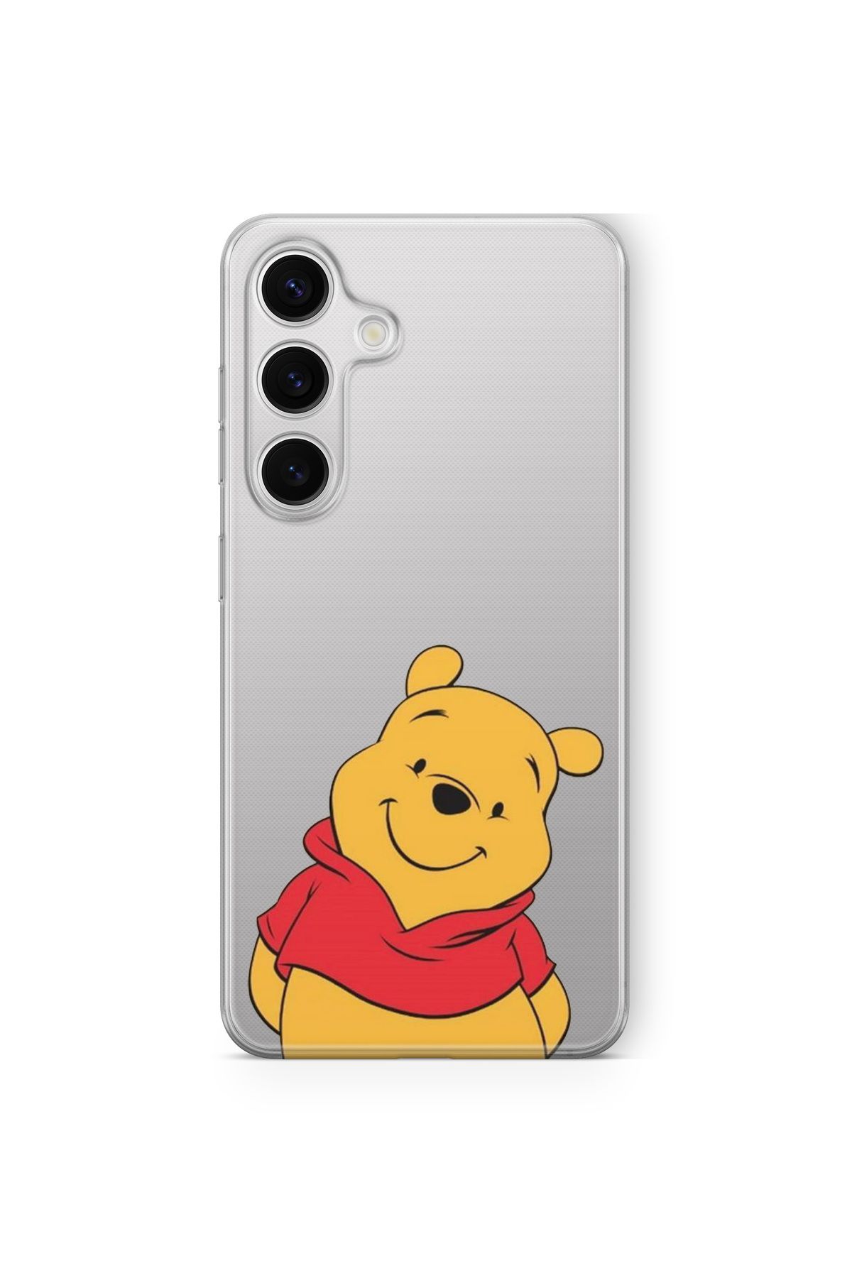Space Star Samsung Galaxy A35 Uyumlu Ayı Winnie Tasarım Baskılı Şeffaf Kılıf