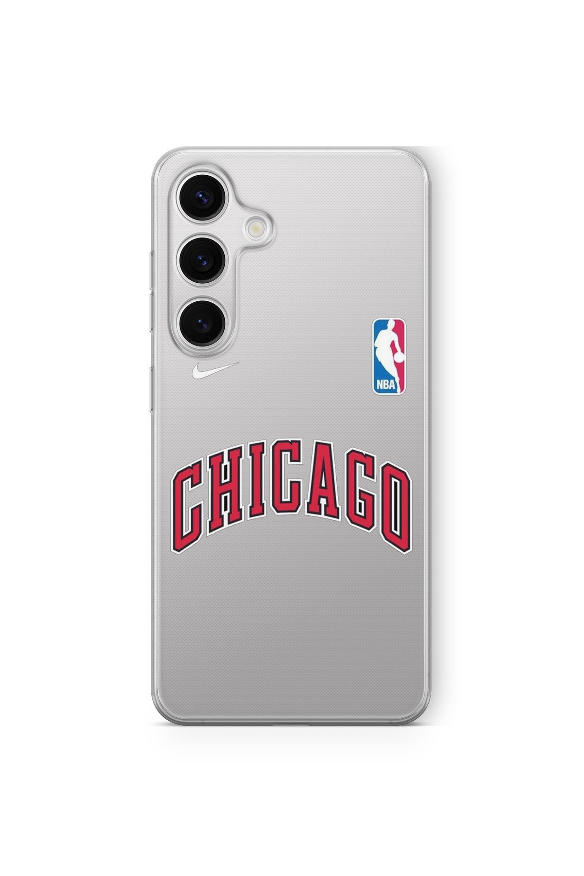 Space Star Samsung Galaxy A35 Uyumlu Chicago Tasarım Baskılı Şeffaf Kılıf