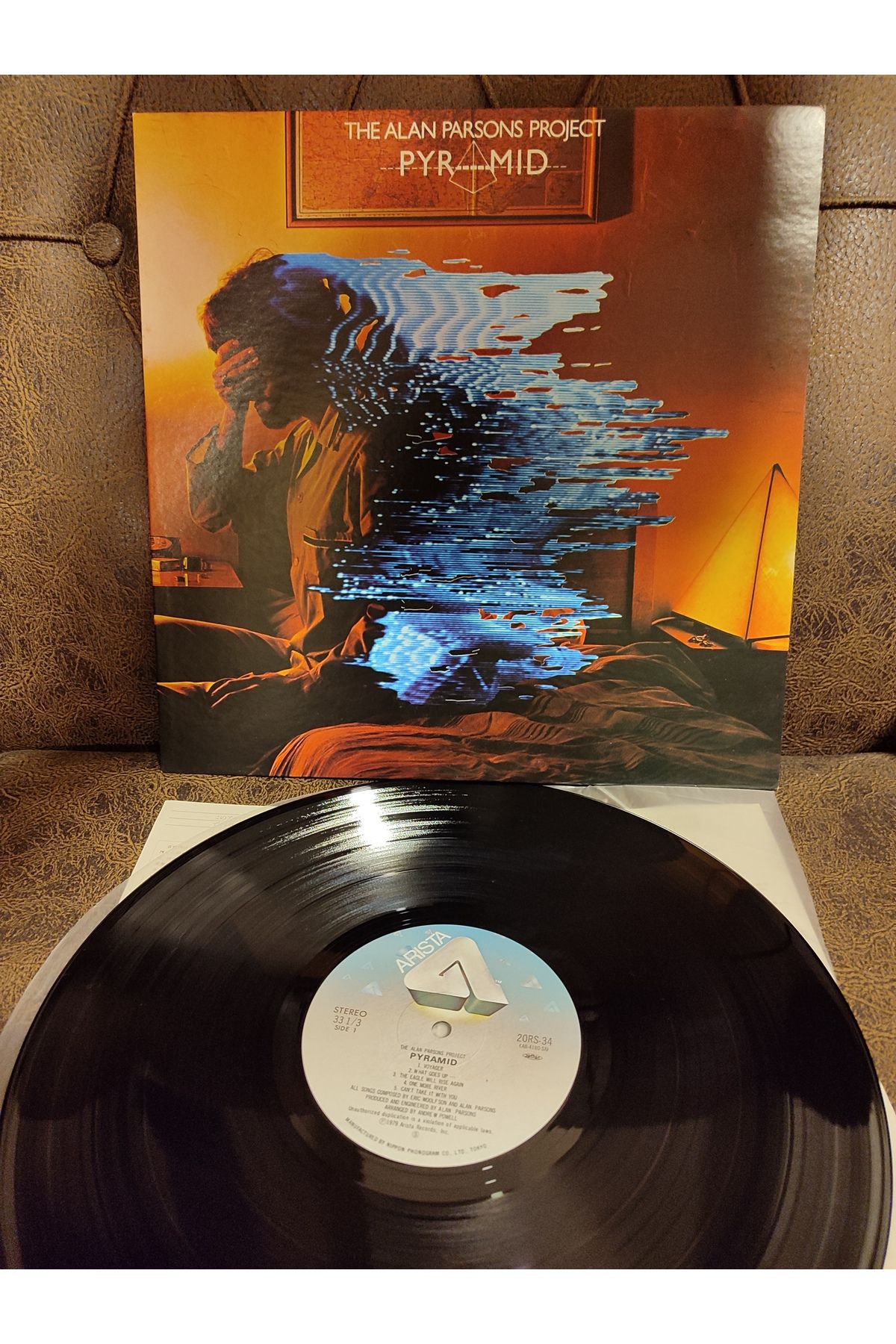 Plakperest ALAN PARSONS PROJECT - Pyramid - 1980 Japonya Basım Plak Albüm 2.el