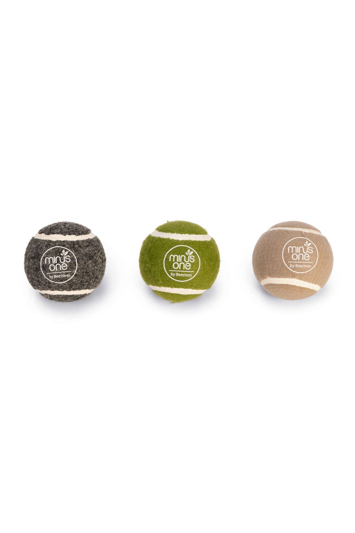 Beeztees Köpek Oyuncağı, Tenis Topu, Kauçuk, Çeşitli Renklerde, 3 Adet 6,3cm GLSTD