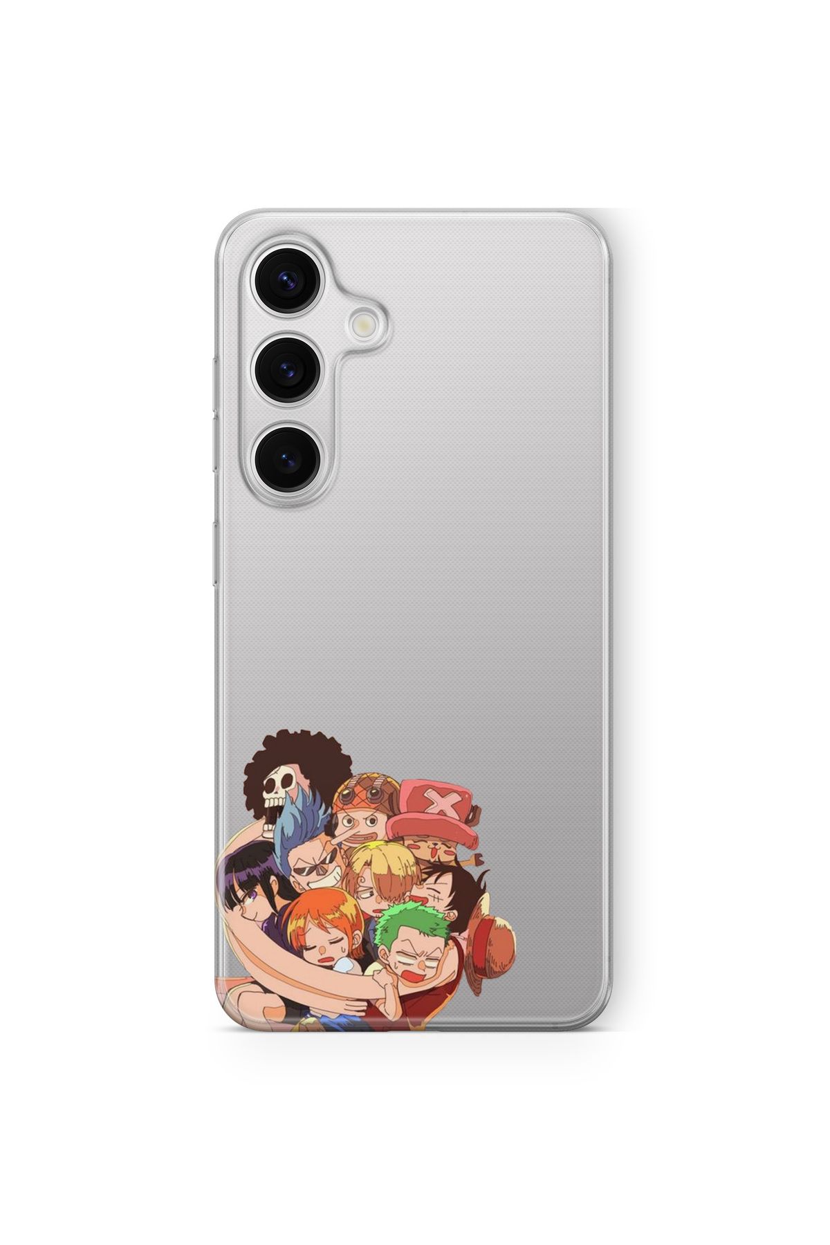 Space Star Samsung Galaxy A35 Uyumlu One Piece Minimalist Tasarım Baskılı Şeffaf Kılıf