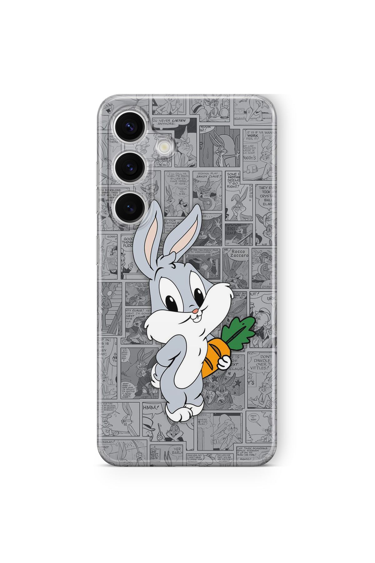 Space Star Samsung Galaxy A35 Uyumlu Lola Bunny Tasarım Baskılı Şeffaf Kılıf