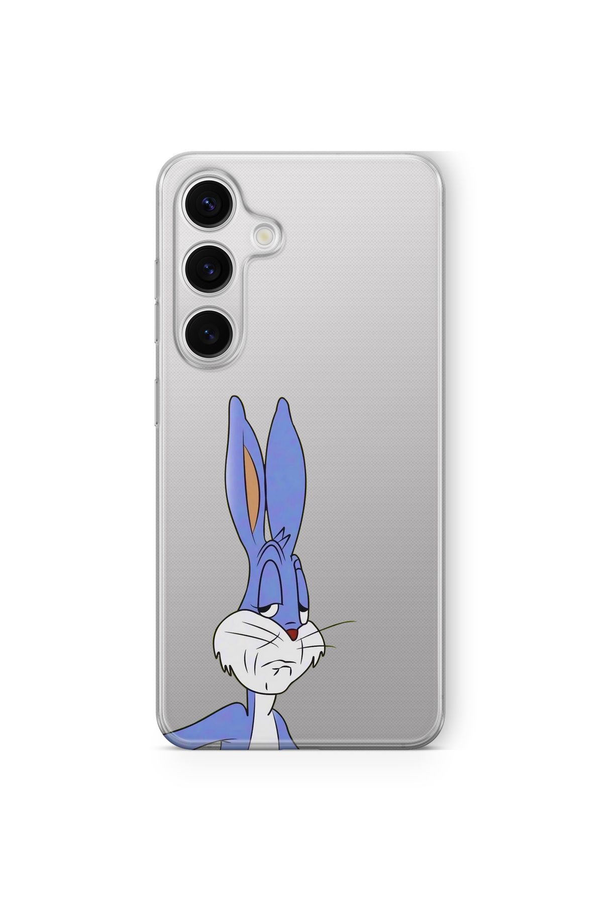 Space Star Samsung Galaxy A36 Uyumlu Bugs Bunny Tasarım Baskılı Şeffaf Kılıf