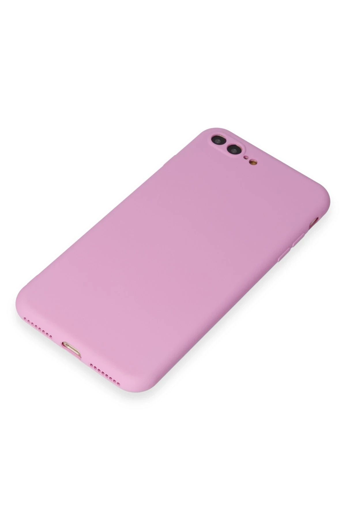 NewFace iPhone 7 Plus Kılıf First Silikon - Açık Mor NRMSA