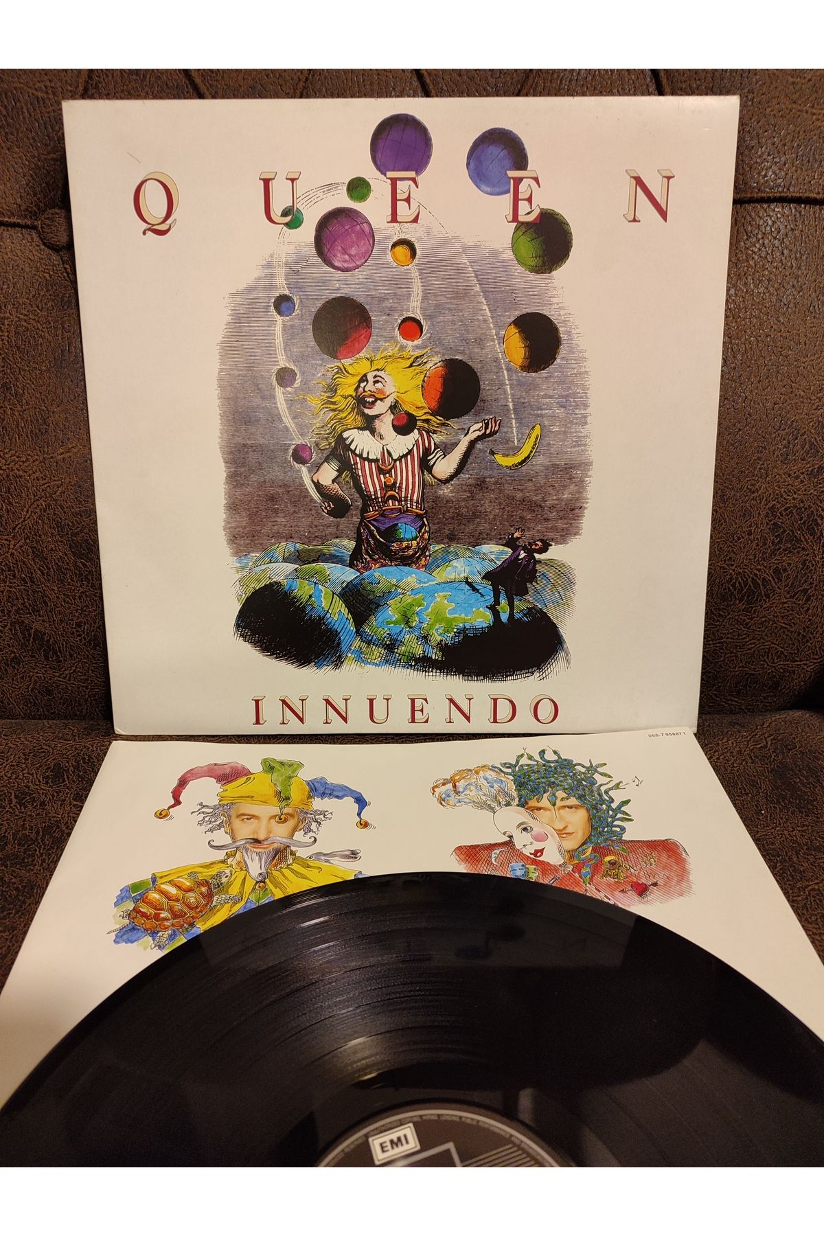 Plakperest QUEEN - Innuendo - 1991 Almanya Basım LP Plak 2.EL