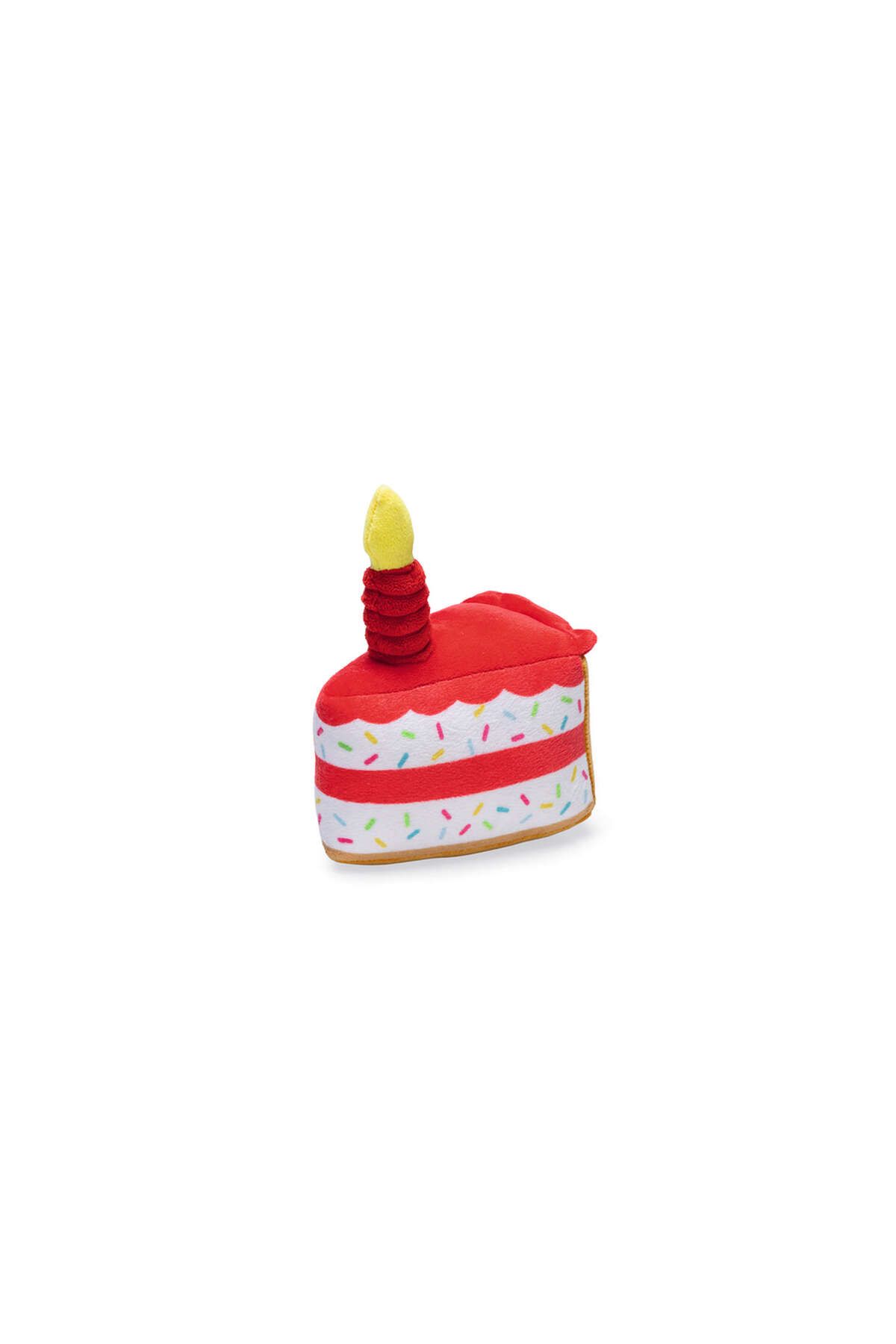 Beeztees Köpek Oyuncağı, Pasta Dilimi, Peluş, Renkli, 19x14x11cm GLSTD