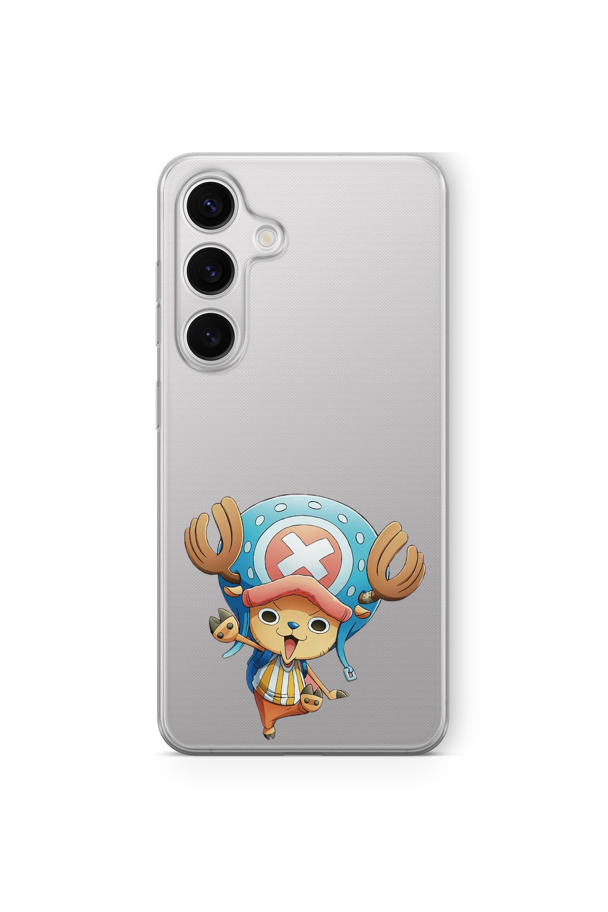 Space Star Samsung Galaxy A25 Uyumlu Tony Tony Chopper Tasarım Baskılı Şeffaf Kılıf
