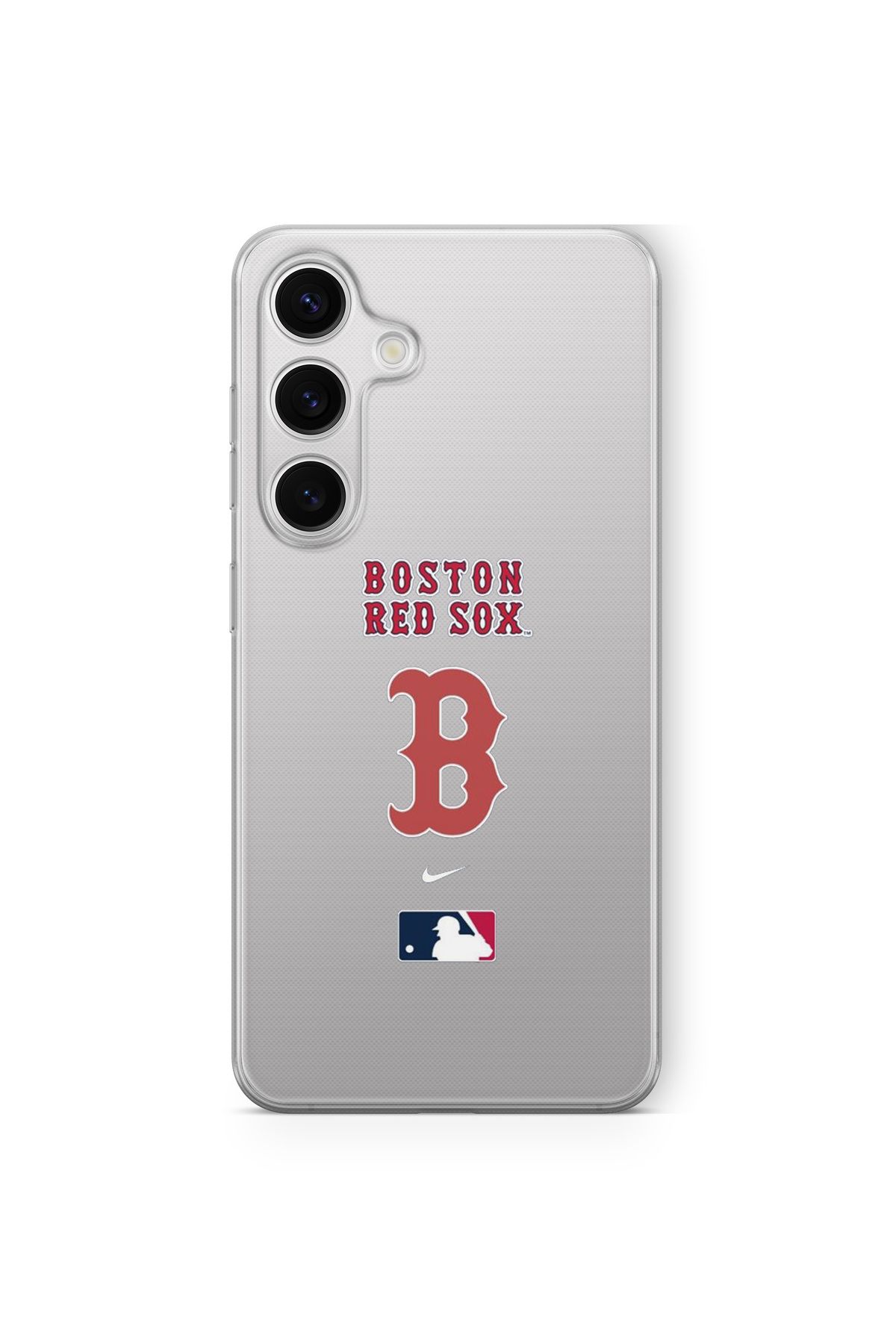 Space Star Samsung Galaxy A24 Uyumlu Boston Tasarım Baskılı Şeffaf Kılıf