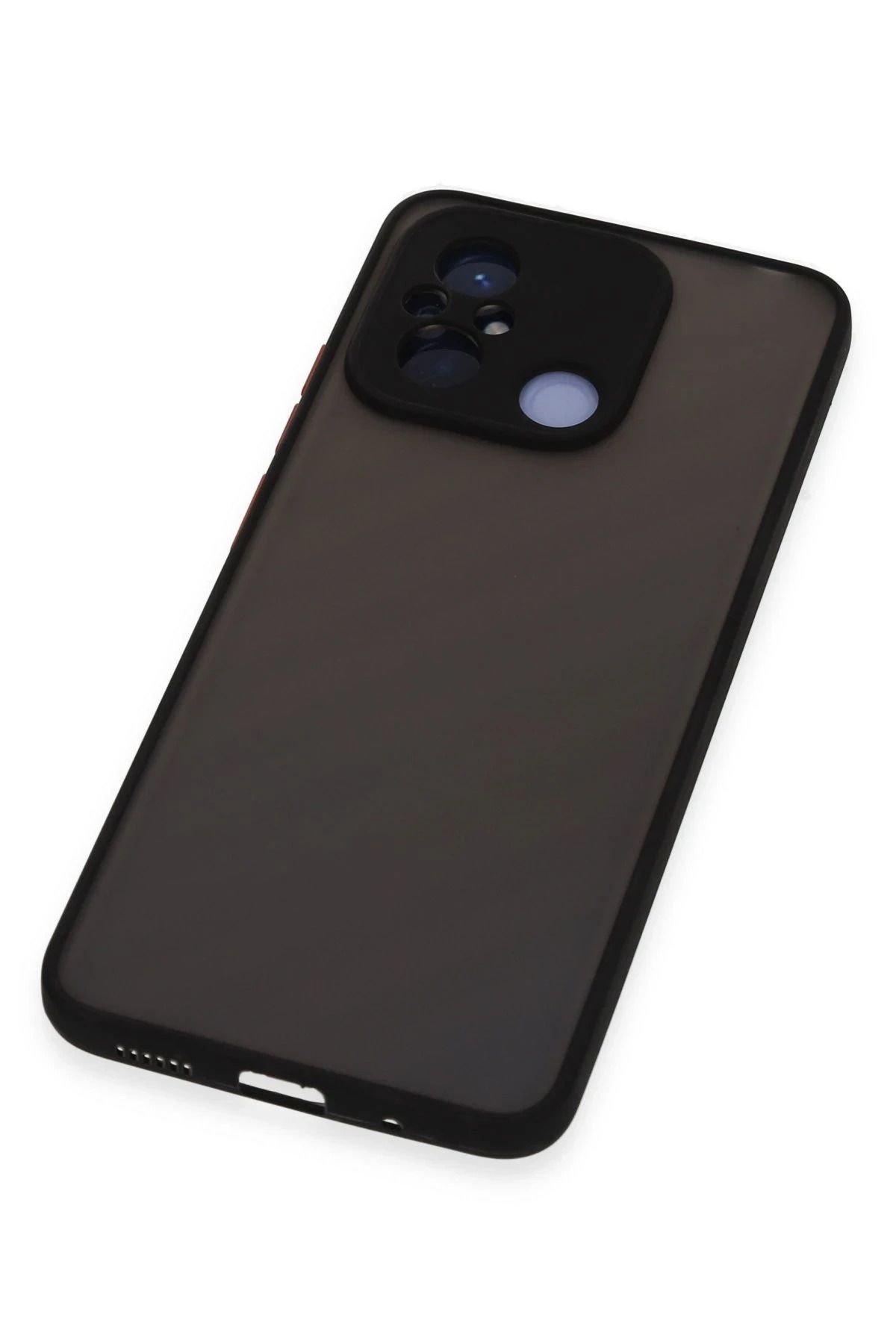 NewFace Xiaomi Redmi 12C Kılıf Montreal Silikon Kapak - Siyah WLZOR