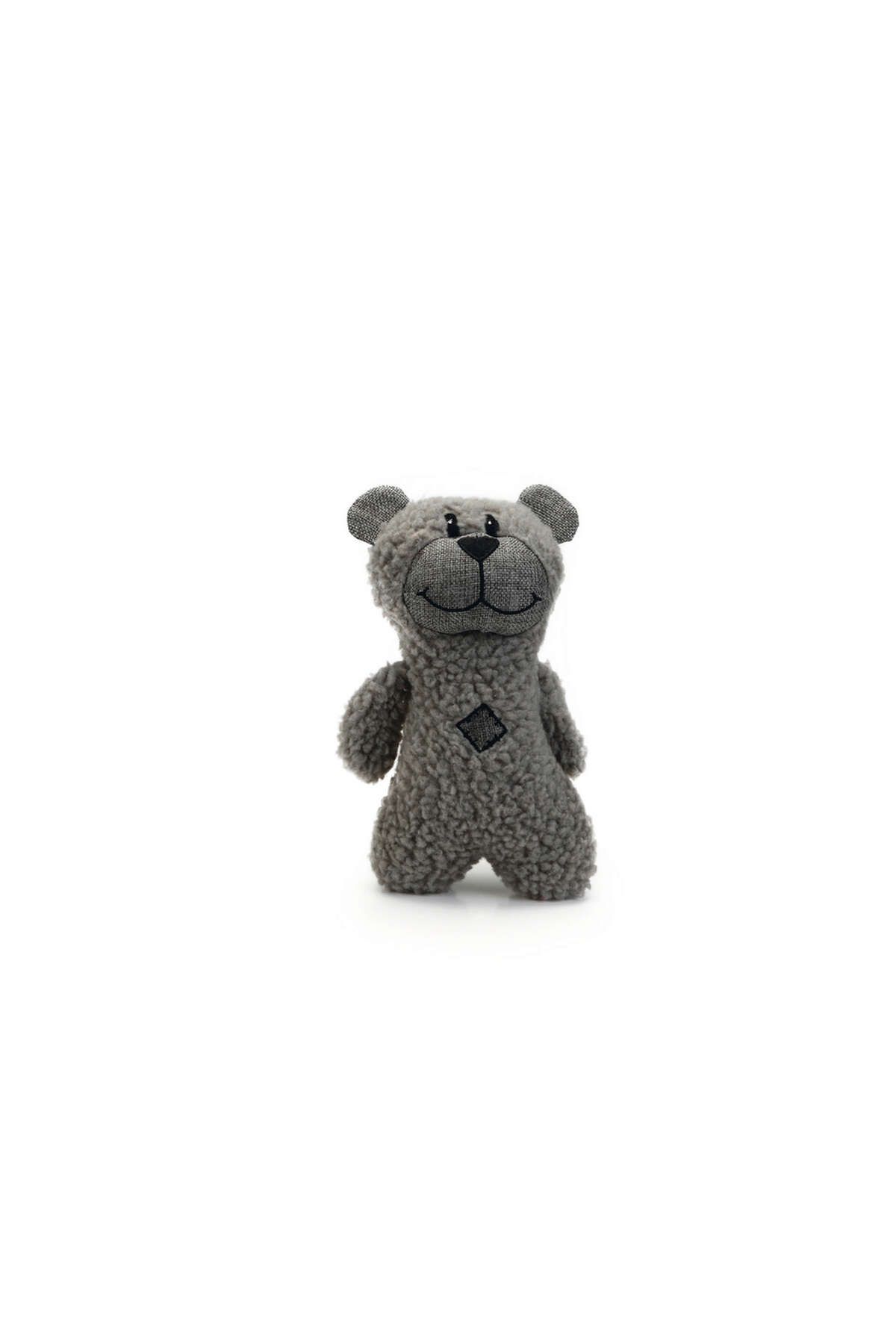 Beeztees Köpek Oyuncağı, Sesli, Ayı, Peluş, Gri, 23x15x8cm GLSTD
