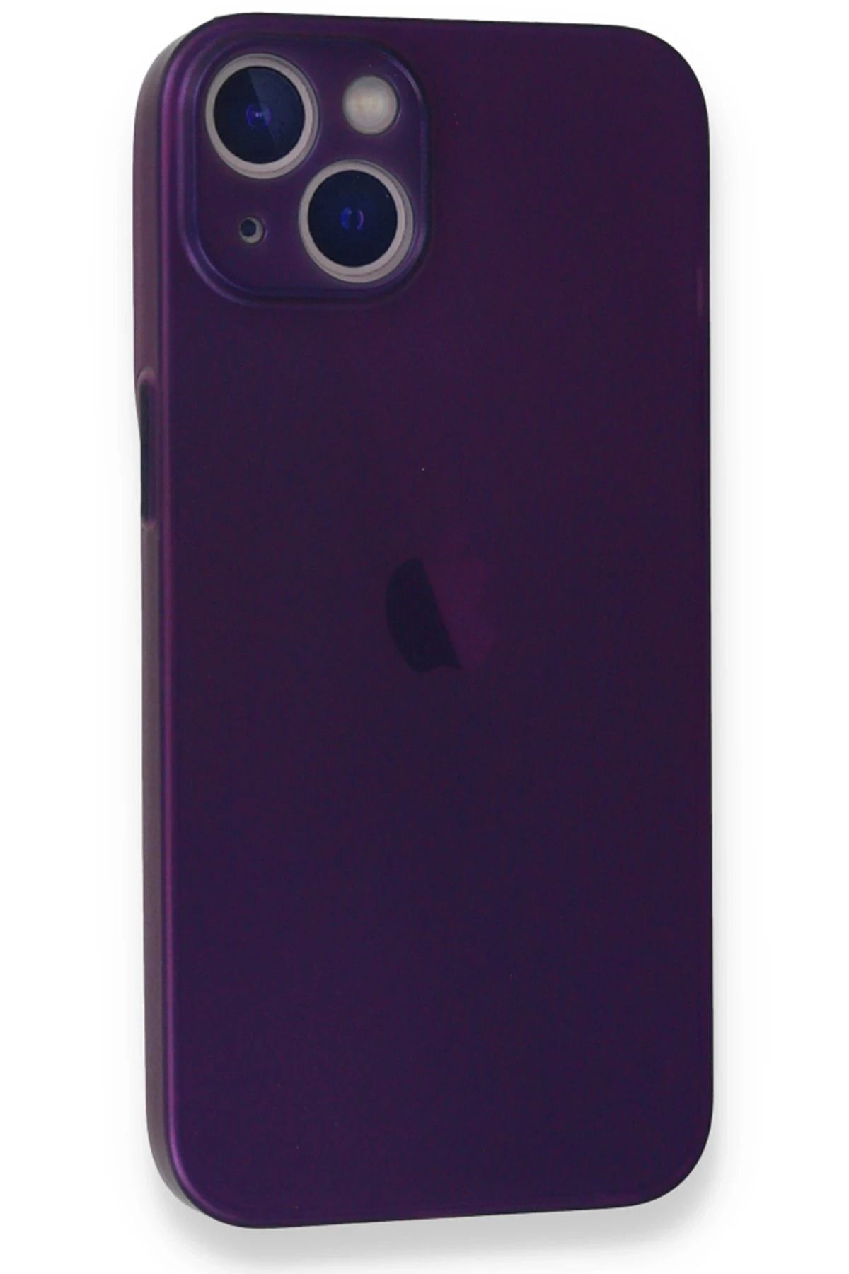 NewFace iPhone 14 Plus Kılıf PP Ultra İnce Kapak - Mor BSTMY