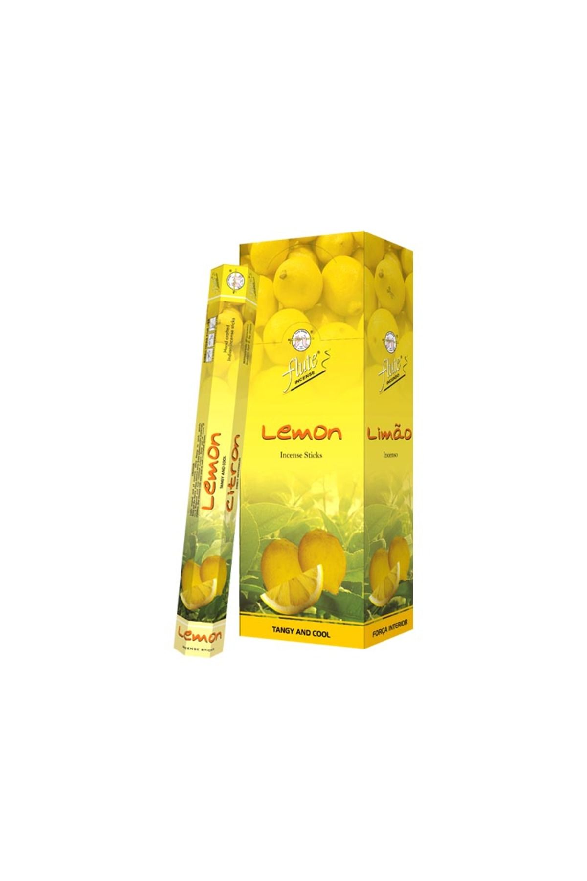 Flute ÇUBUK TÜTSÜ LİMON HEXA (LEMON) 6*20=120 ÇUBUK