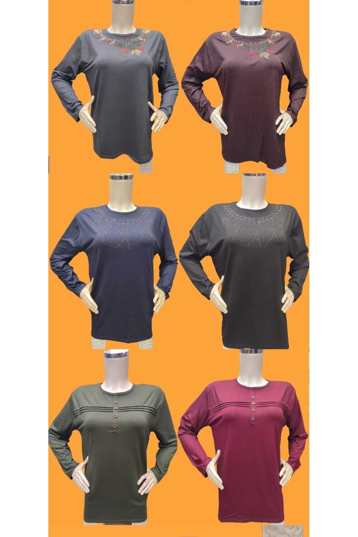 Tifanti butik 6 SI 1 ARADA ANNE PENYE Taşlı Düğmeli Düz ANNELERE ÖZELLL