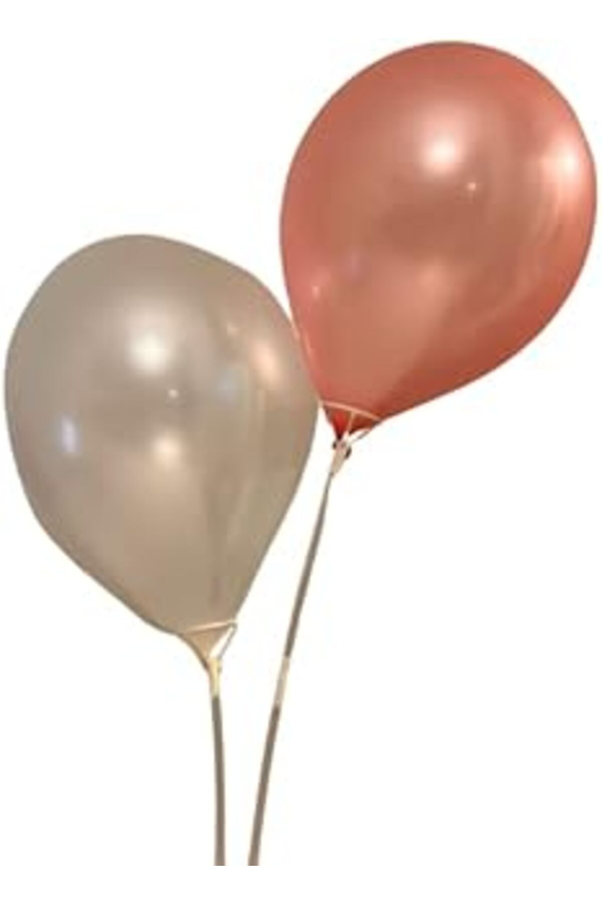 karadağsb 2 Renkli 20'Li Balon (Pembe-Beyaz)