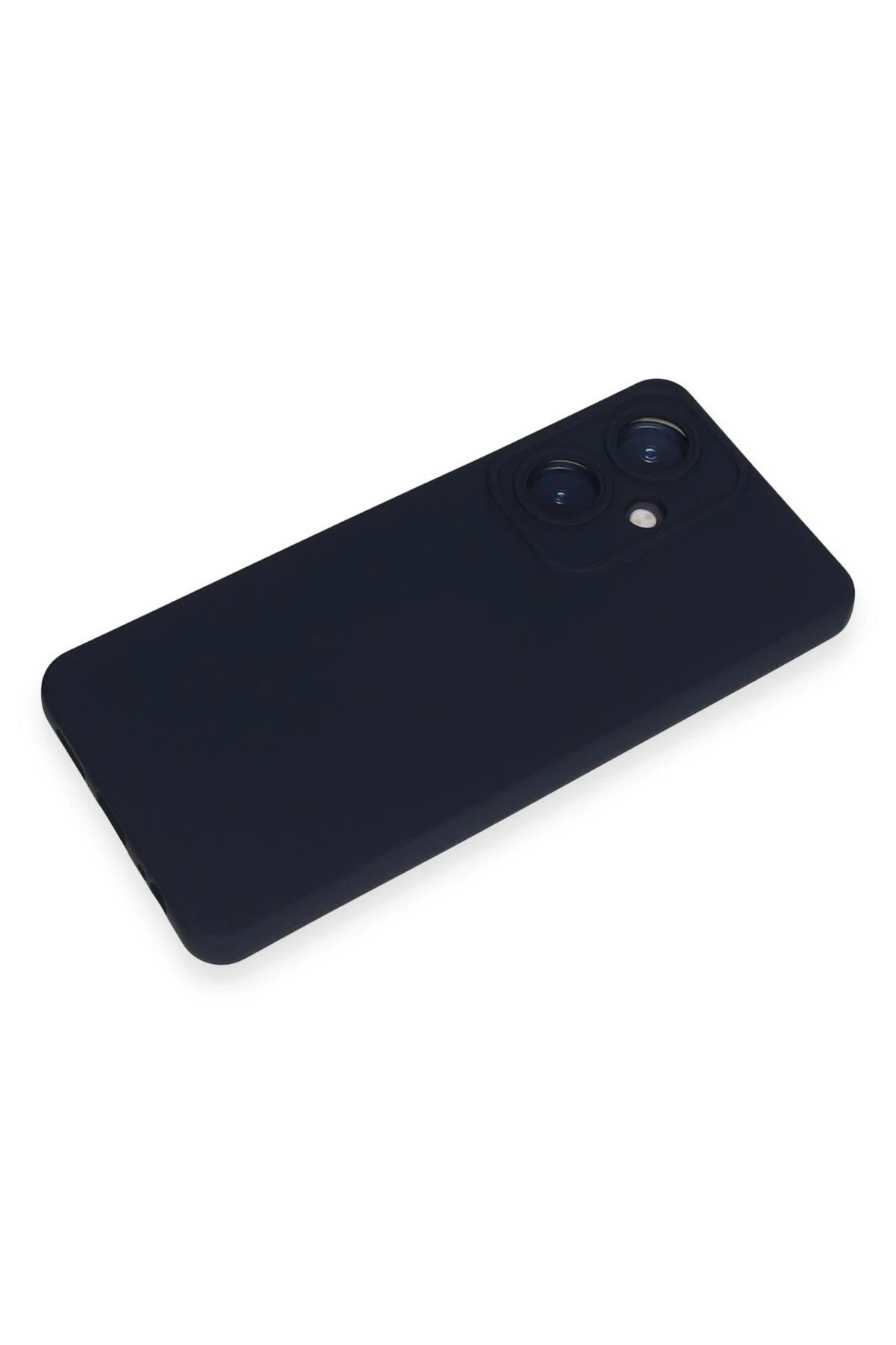 NewFace Vivo Y27 uyumlu Kılıf Nano içi Kadife Silikon - Lacivert BSTMY