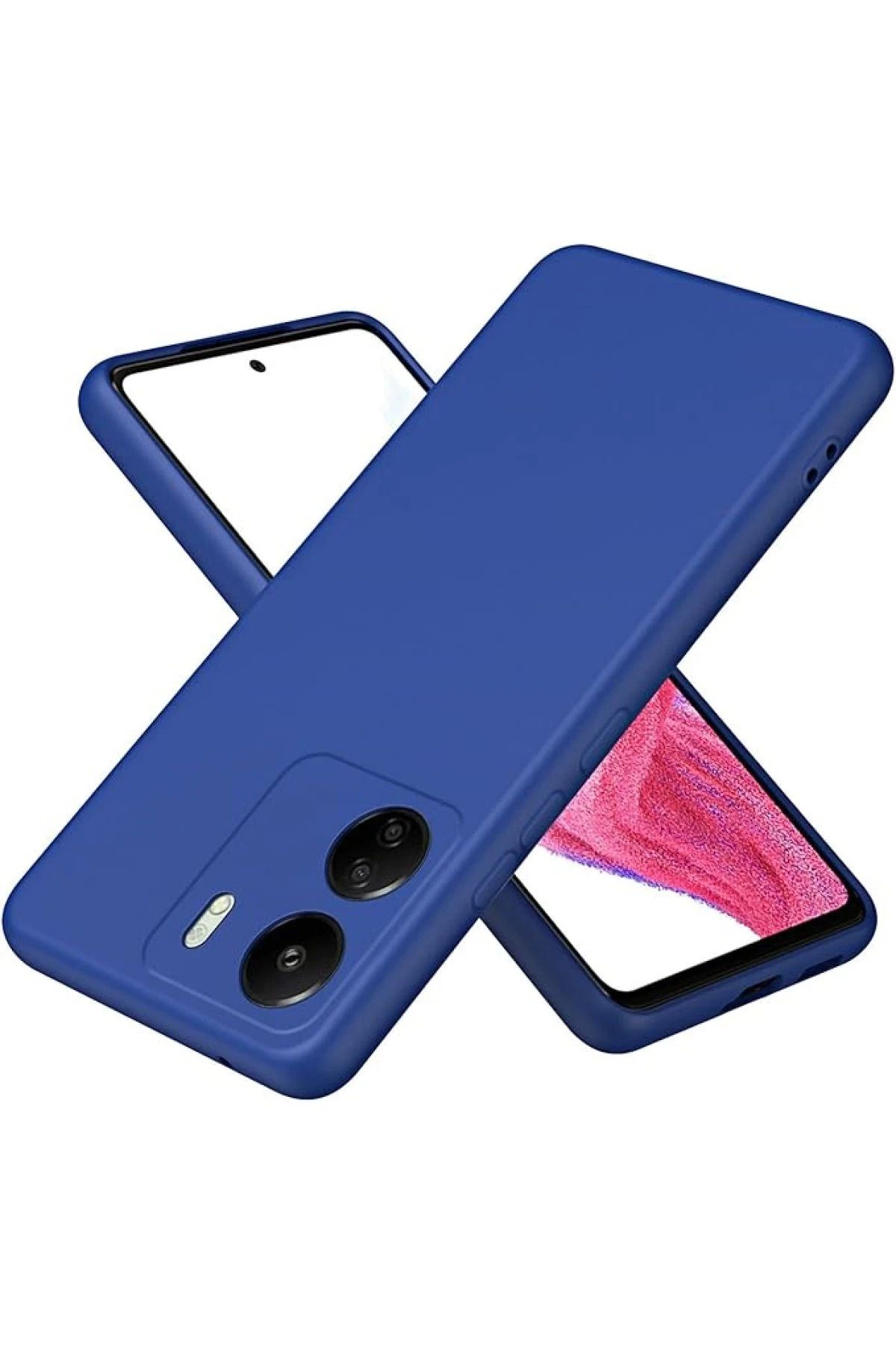 NewFace Xiaomi Redmi 13C Kılıf First Silikon - Lacivert NRMSA