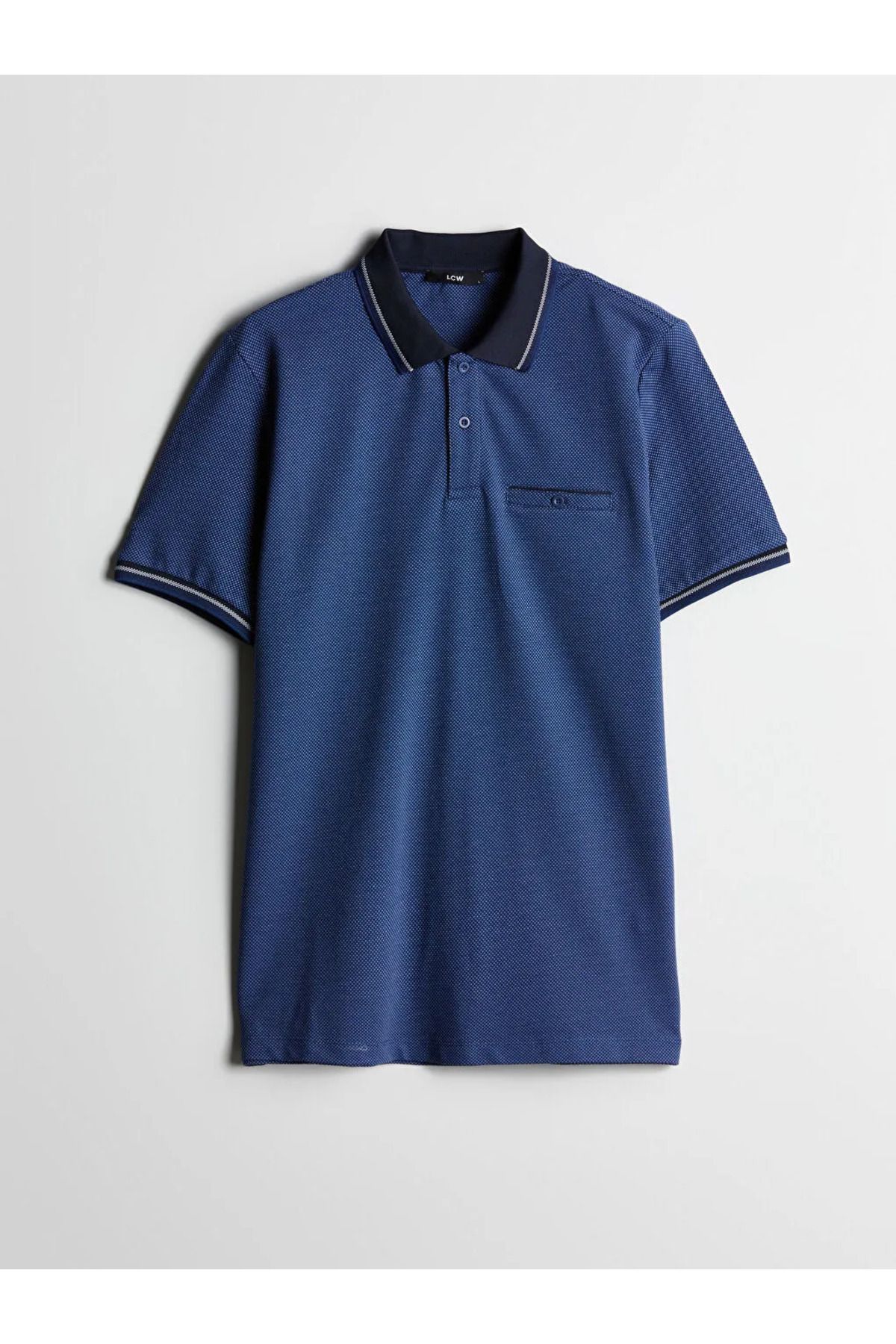LC Waikiki LCWAIKIKI Classic Yeşil Polo Yaka Erkek Tişört