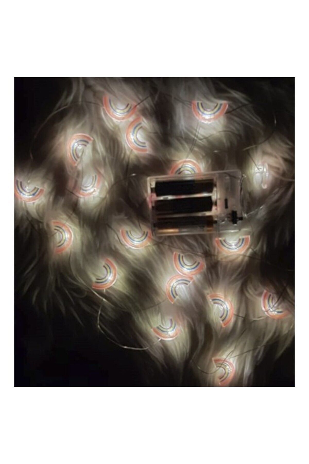 Acousticworld Led Işıklı Gökkuşağı Dekoratif Işıklı İp