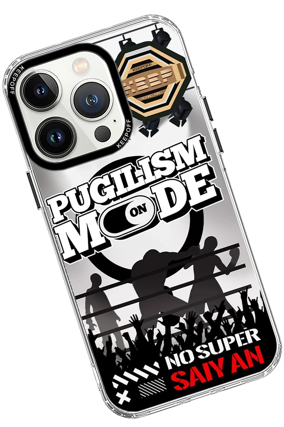 Keep Off iPhone 15 Pro Arena Fighting Magsafe Kapak - Attack SVLRS