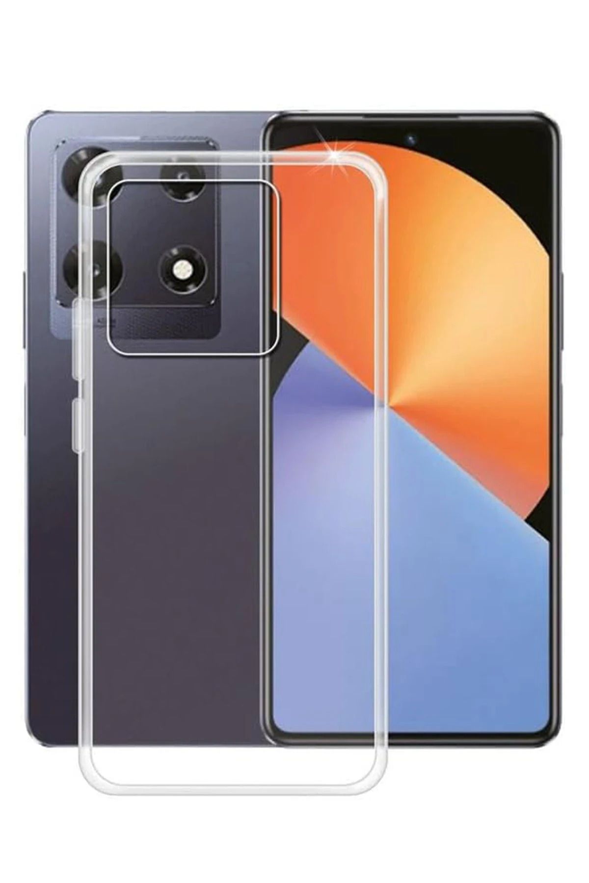 NewFace İnfinix Note 30 Pro 4G Kılıf Lüx Şeffaf Silikon BSTMY