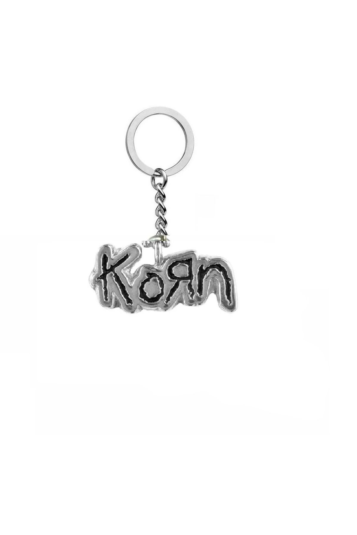 Herşey Nota Korn Anahtarlık – Metal Rock Müzik Grubu Logolu Unisex Aksesuar