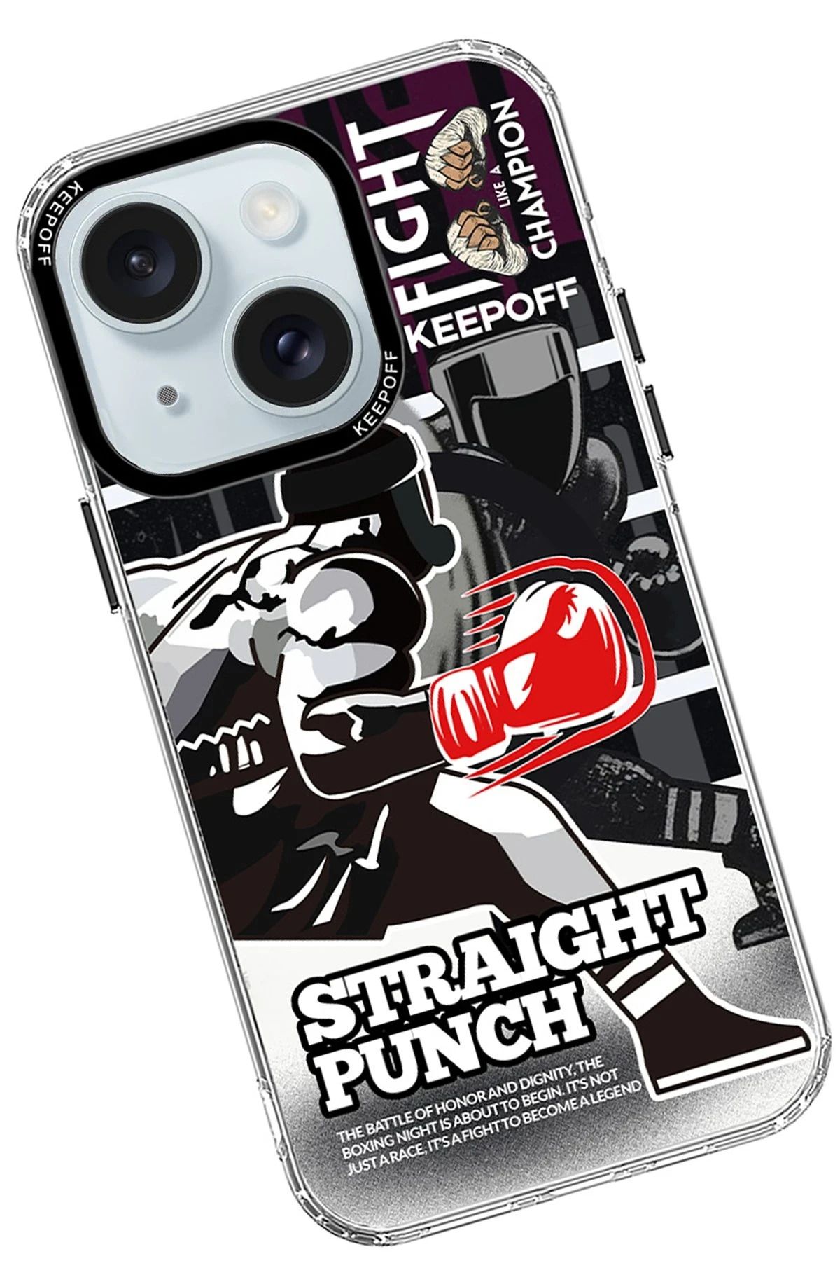 Keep Off iPhone 15 Arena Fighting Magsafe Kapak - Duel BSTMY