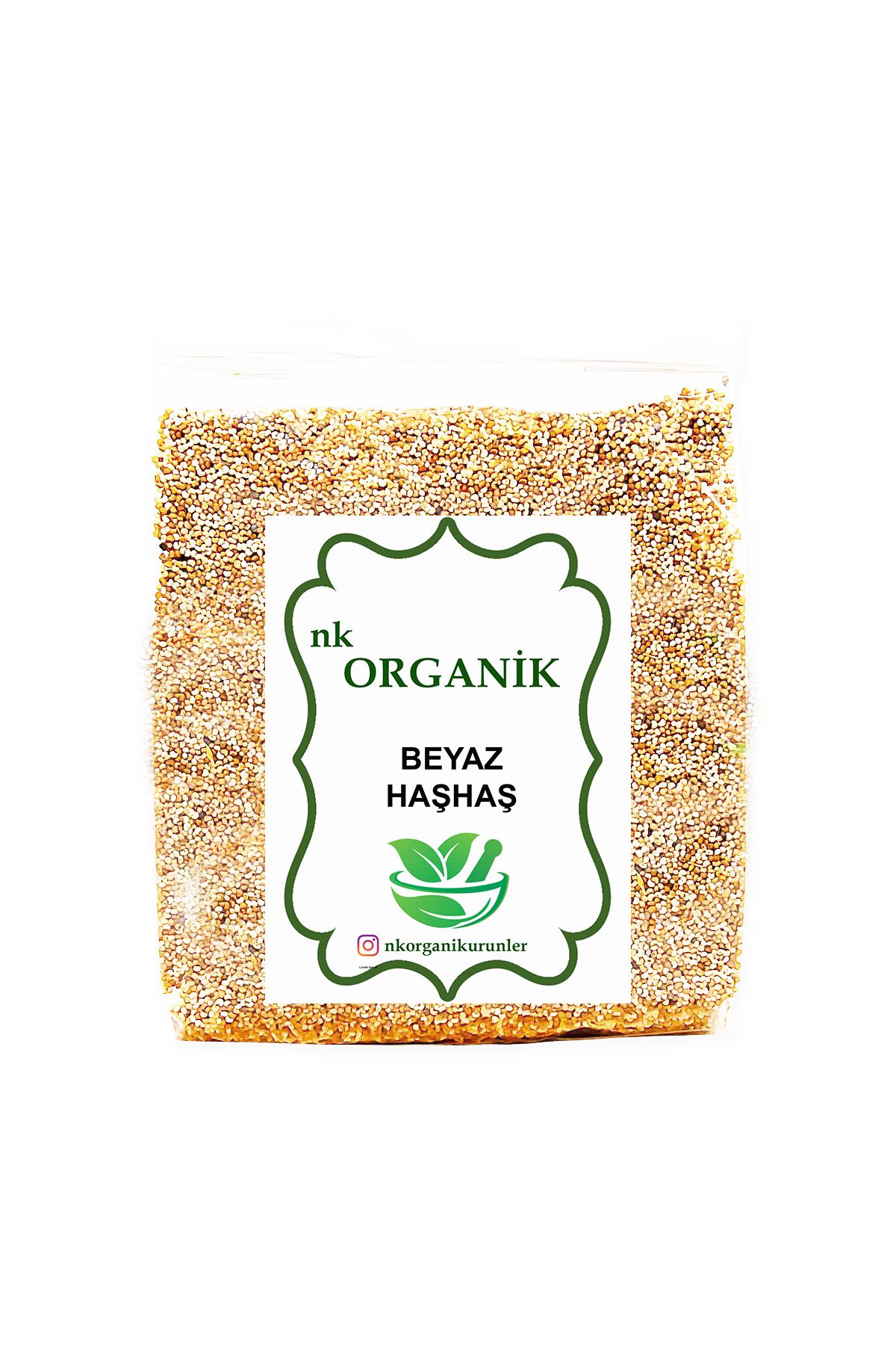 nk organik Beyaz Haşhaş 50gr