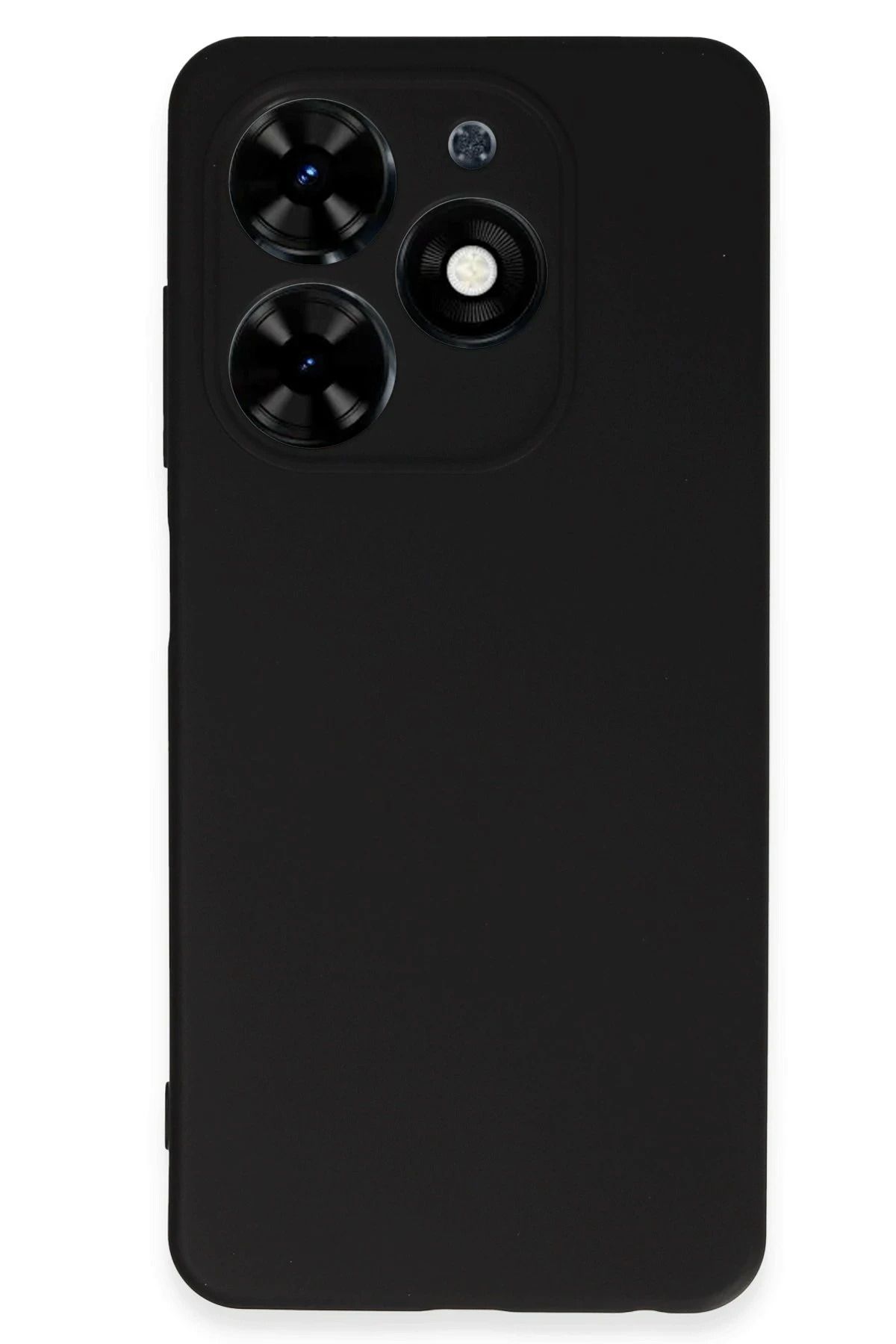 NewFace Tecno Spark Go 2024 Kılıf First Silikon - Siyah SVLRS