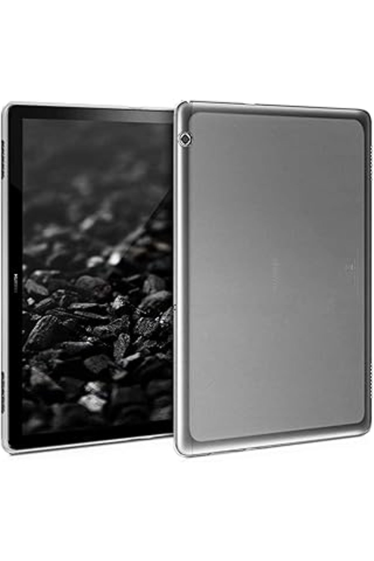 karadağsb Microsonic Huawei Mediapad T3 10'' Için Kılıf Transparent Soft Beyaz [Mediapad T3 10'' Ile Uyumlu K