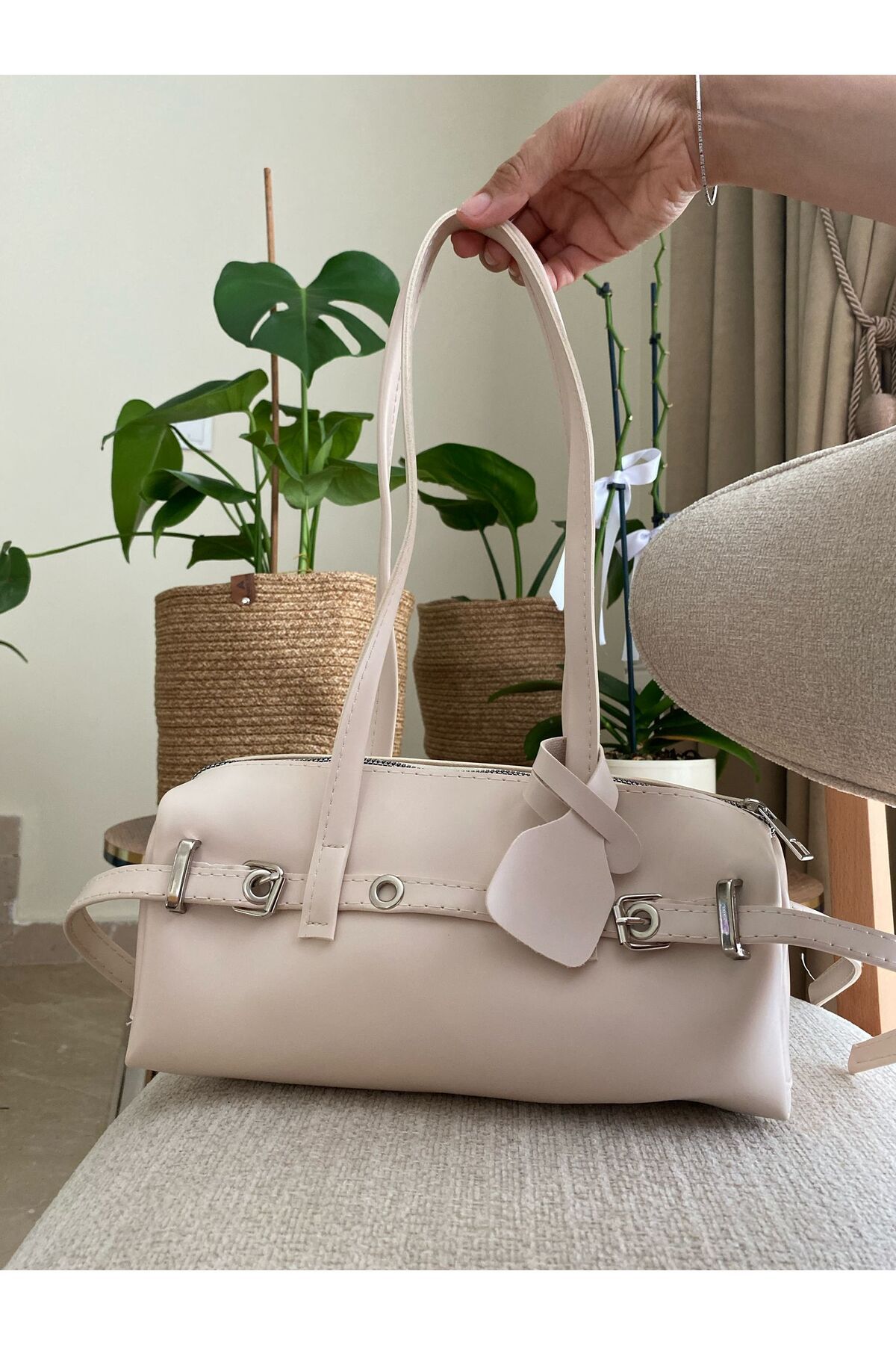 Z&M COLLECTION BAG SHOPPİNG Kadın Baget Omuz Çantası