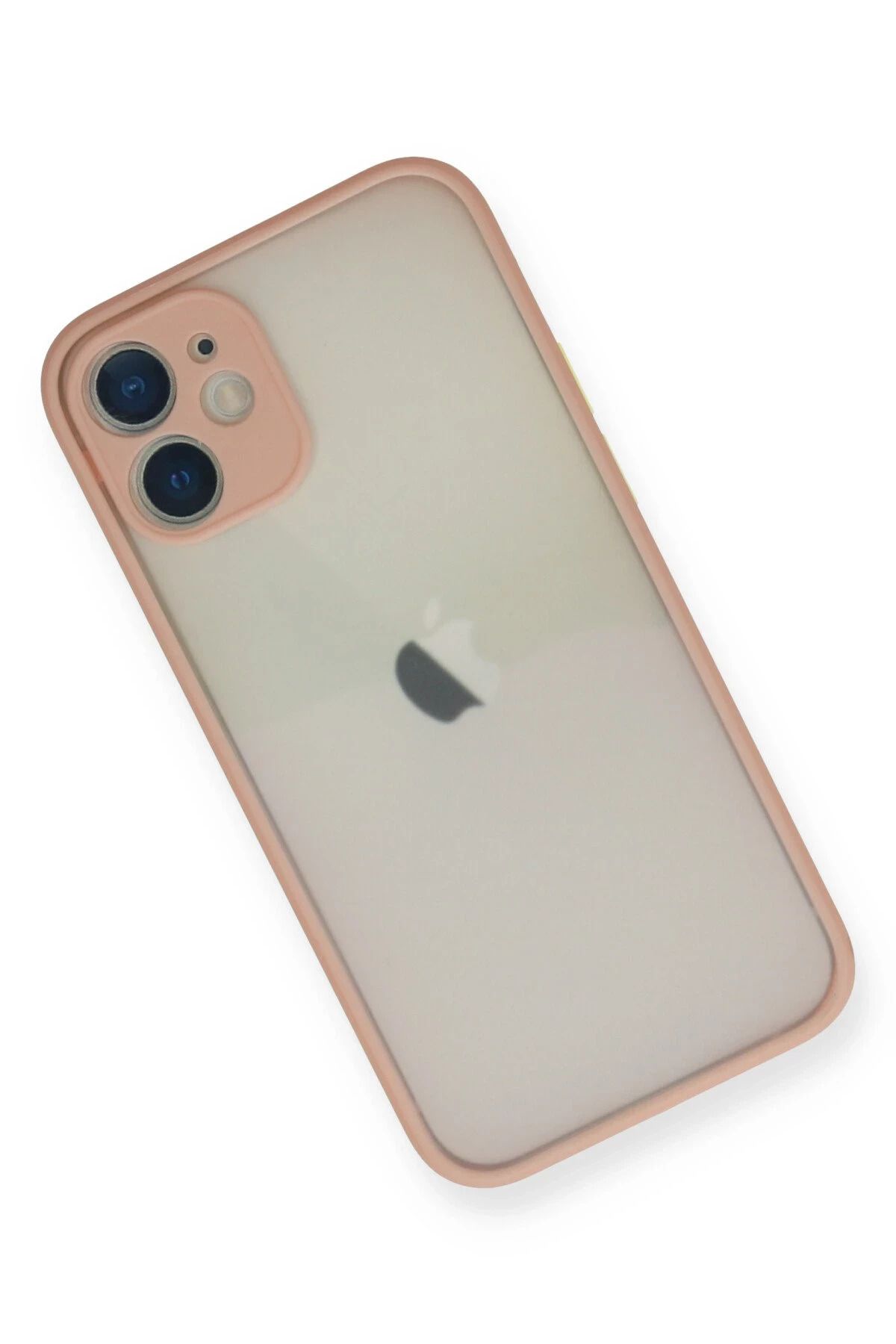 NewFace iPhone 11 Pro Max Kılıf Montreal Silikon Kapak - Pembe SVLRS